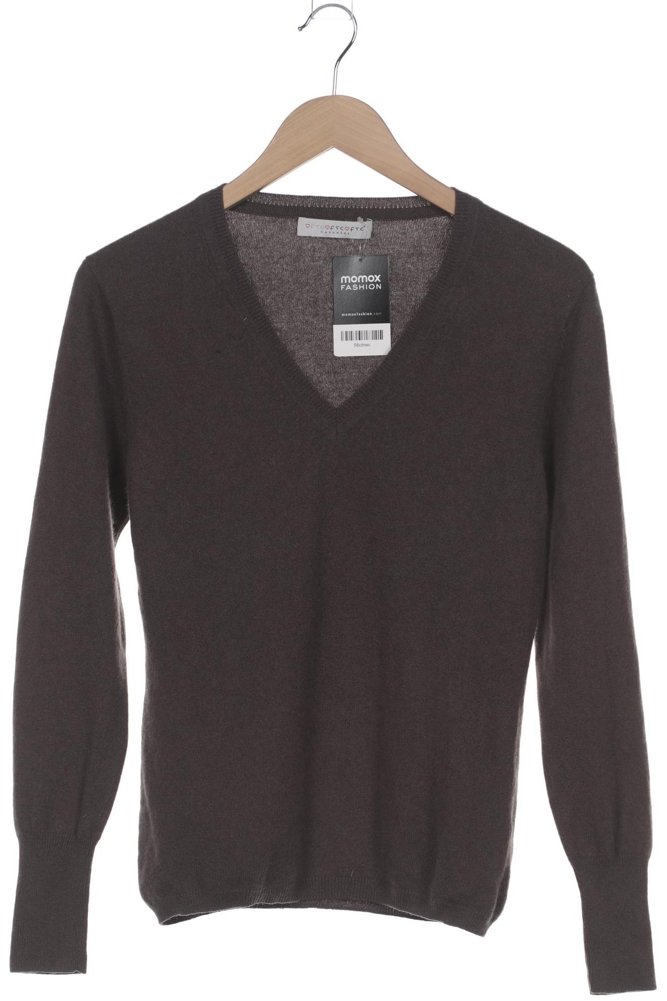 

FTC Cashmere Damen Pullover, grau, Gr. 44