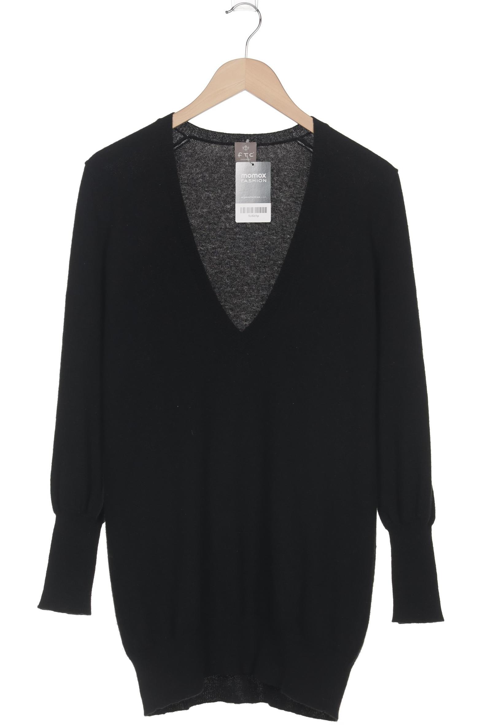 

FTC Cashmere Damen Pullover, schwarz, Gr. 38