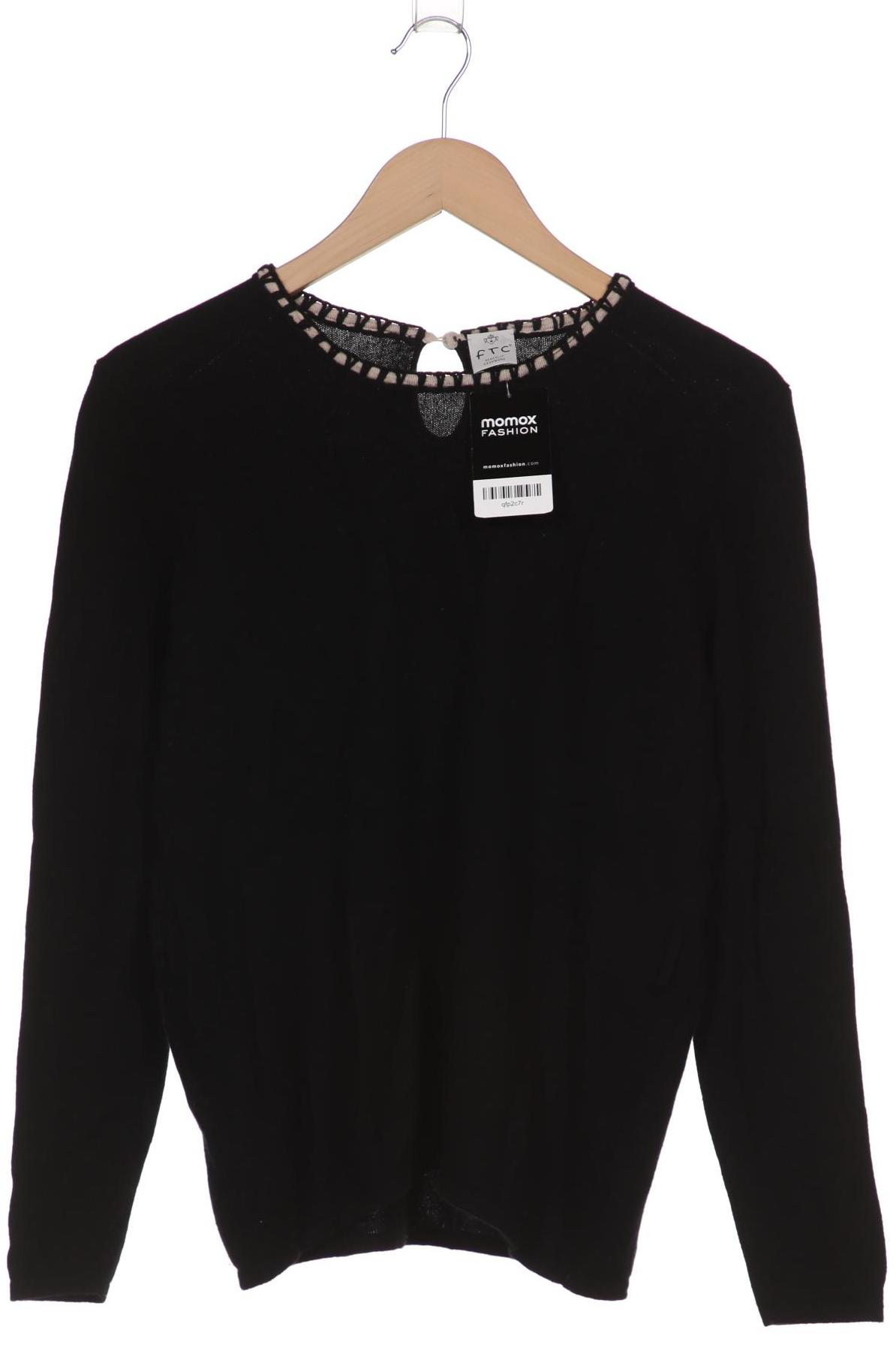 

FTC Cashmere Damen Pullover, schwarz, Gr. 38