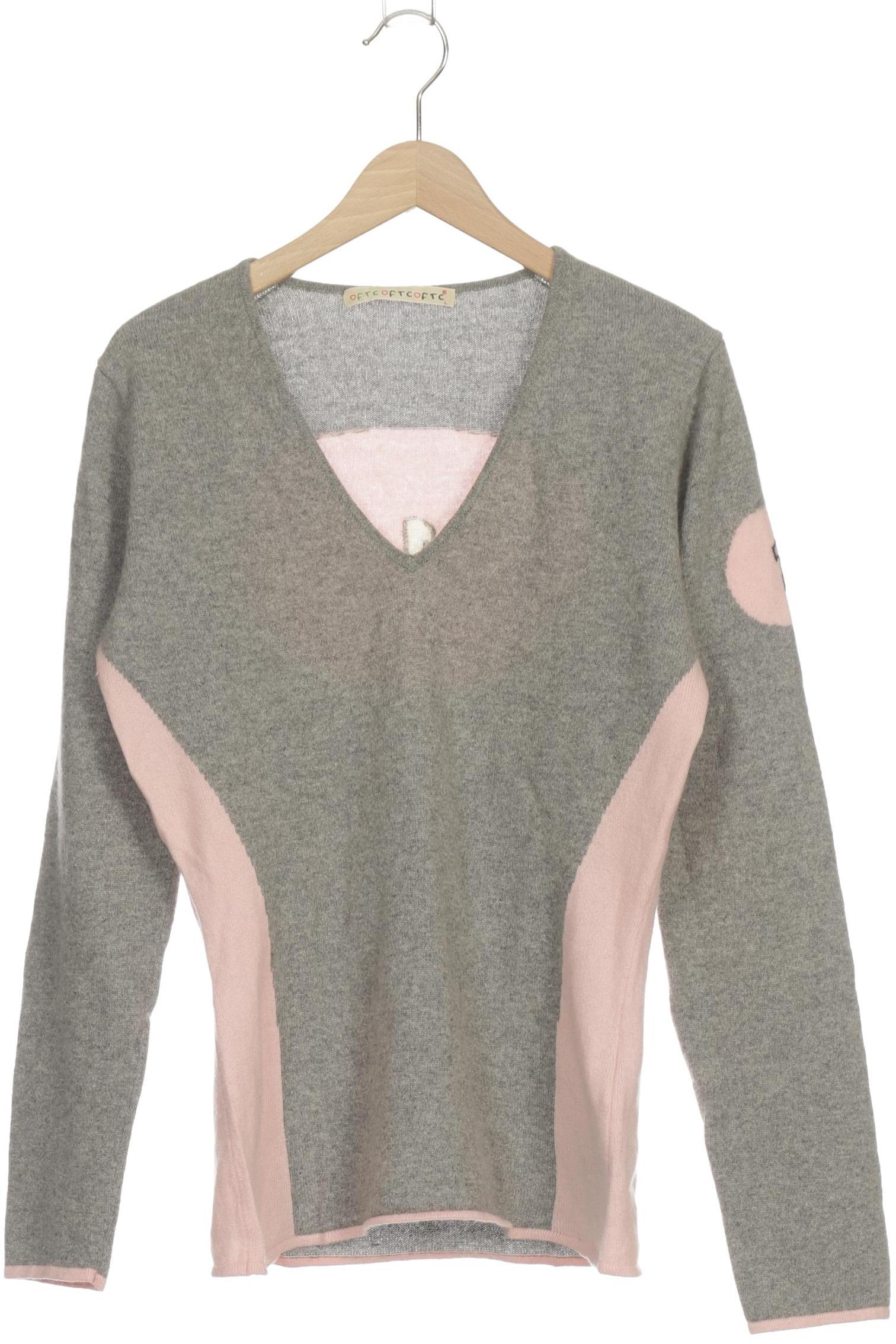 

FTC Cashmere Damen Pullover, grau, Gr.