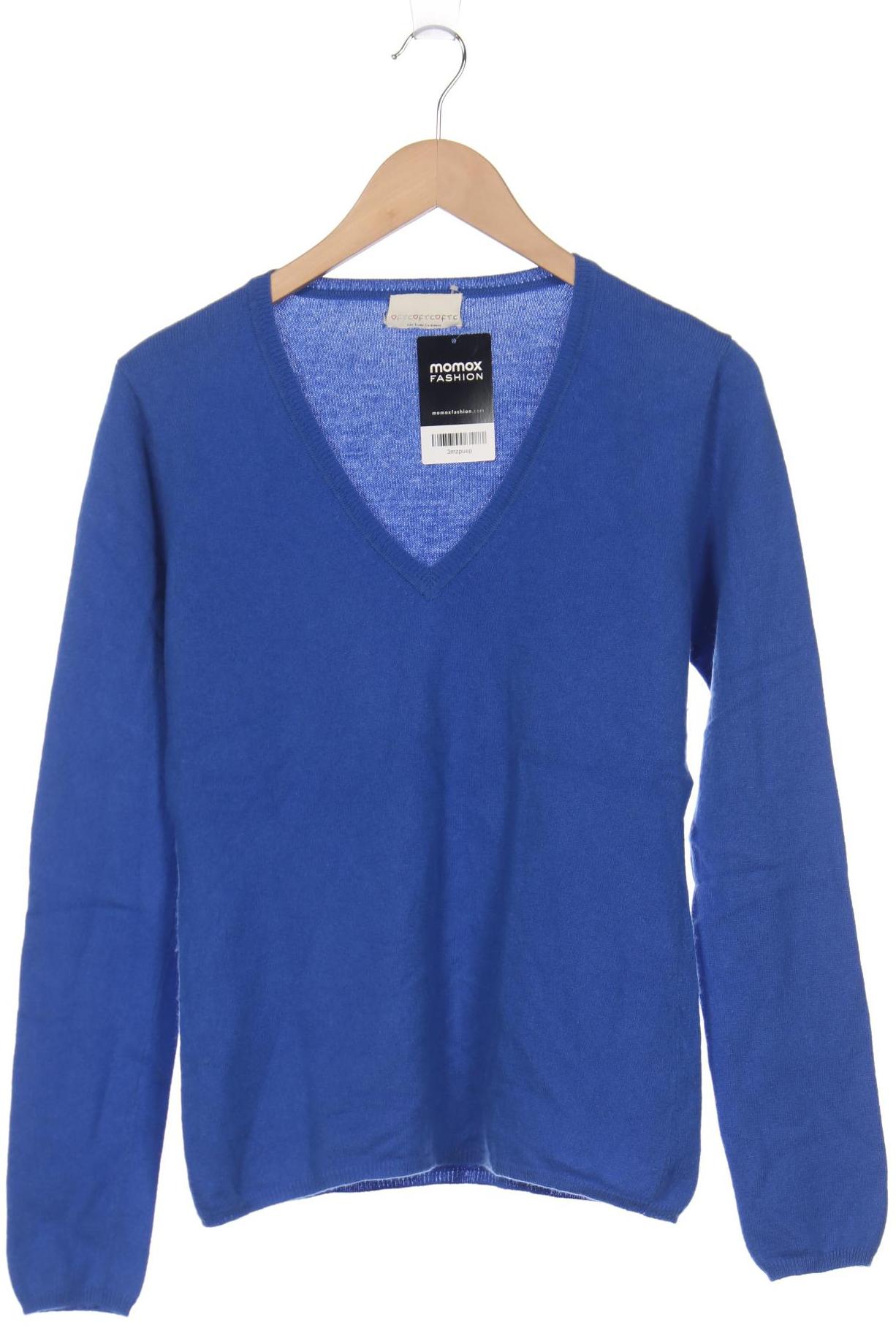 

FTC Cashmere Damen Pullover, blau, Gr. 42