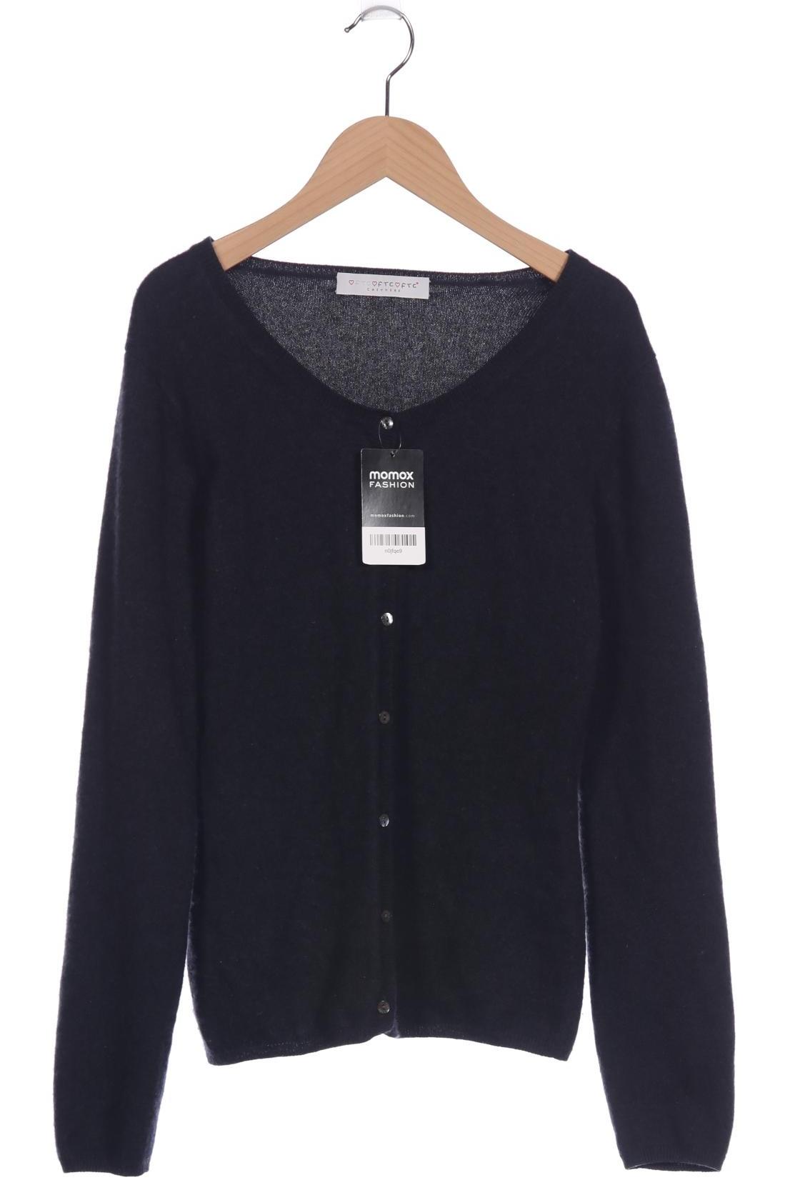 

FTC Cashmere Damen Strickjacke, schwarz, Gr. 42