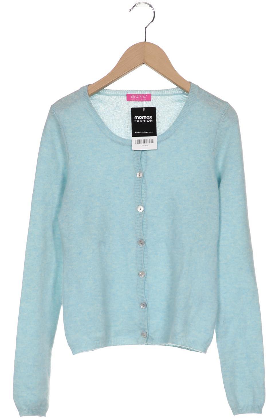 

FTC Cashmere Damen Strickjacke, hellblau