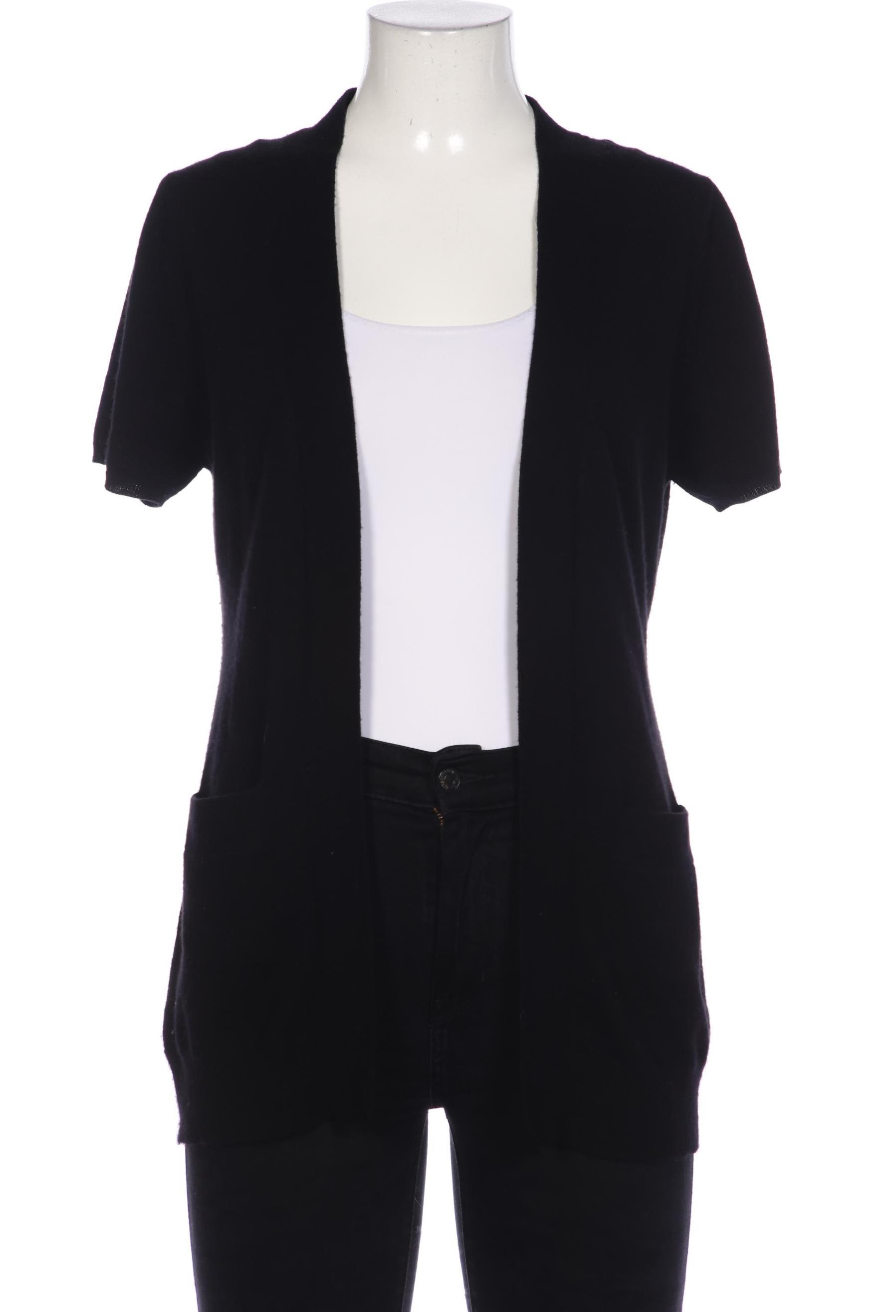 

FTC Cashmere Damen Strickjacke, schwarz, Gr. 38