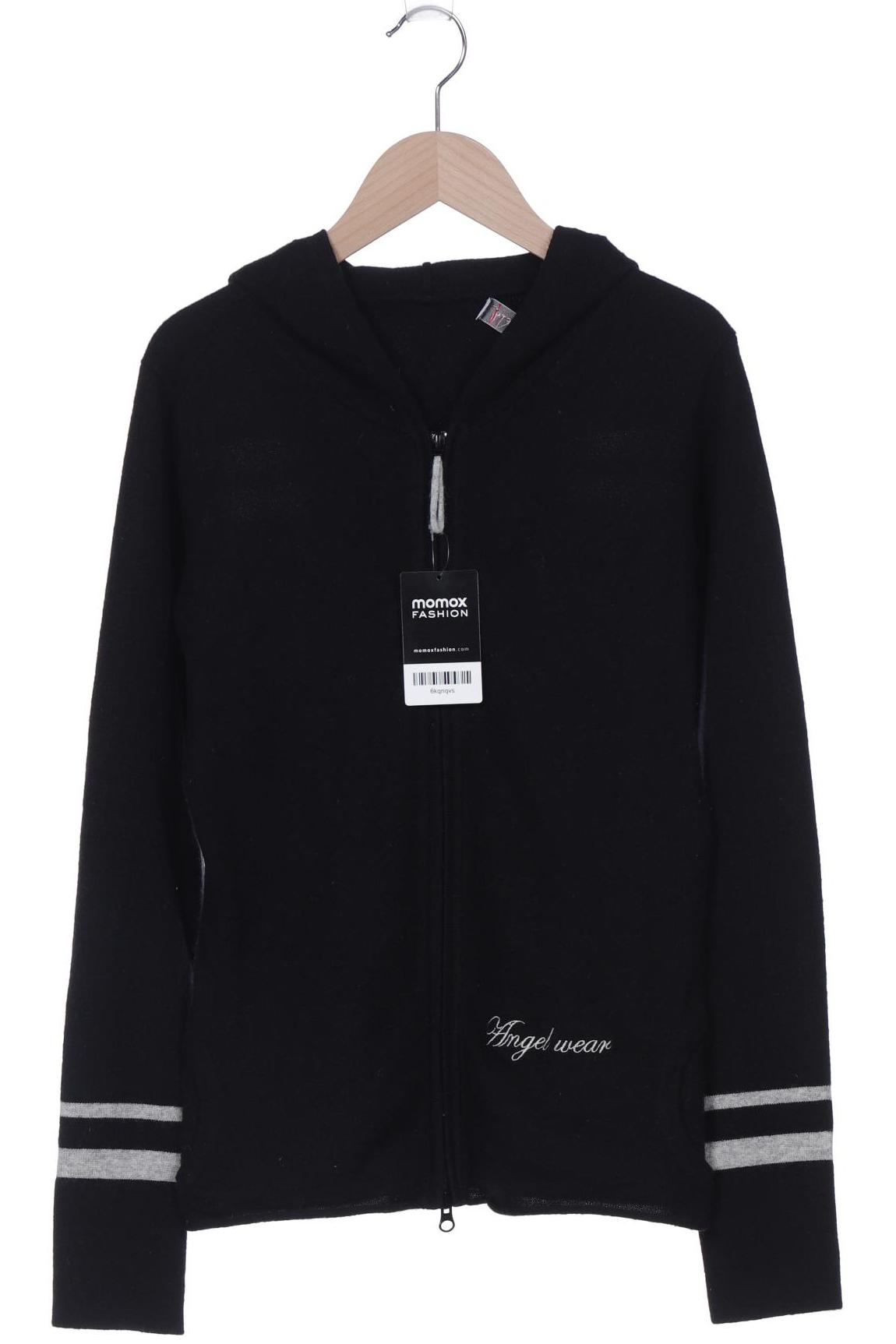 

FTC Cashmere Damen Strickjacke, schwarz, Gr. 38