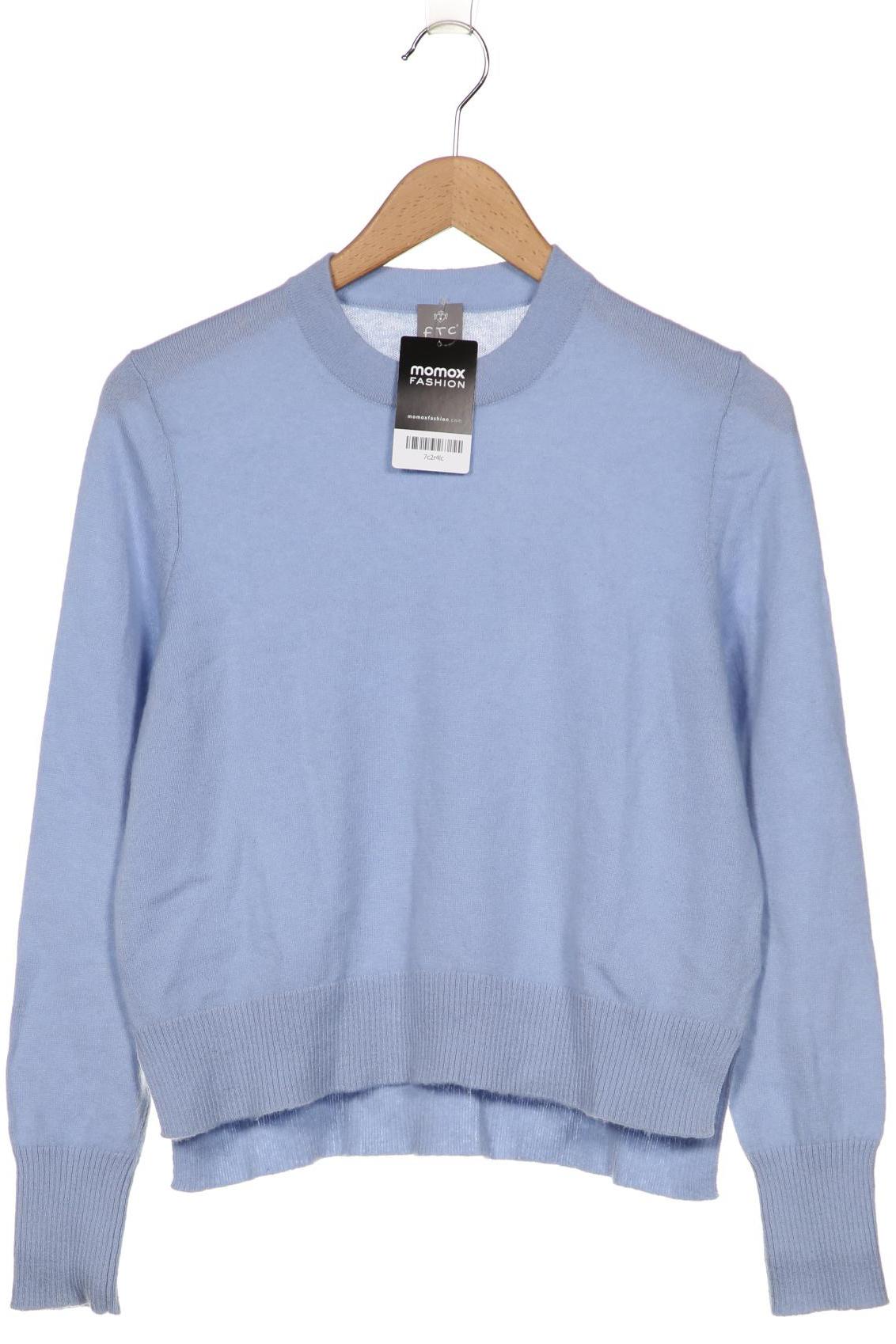 

FTC Cashmere Damen Pullover, blau, Gr. 38