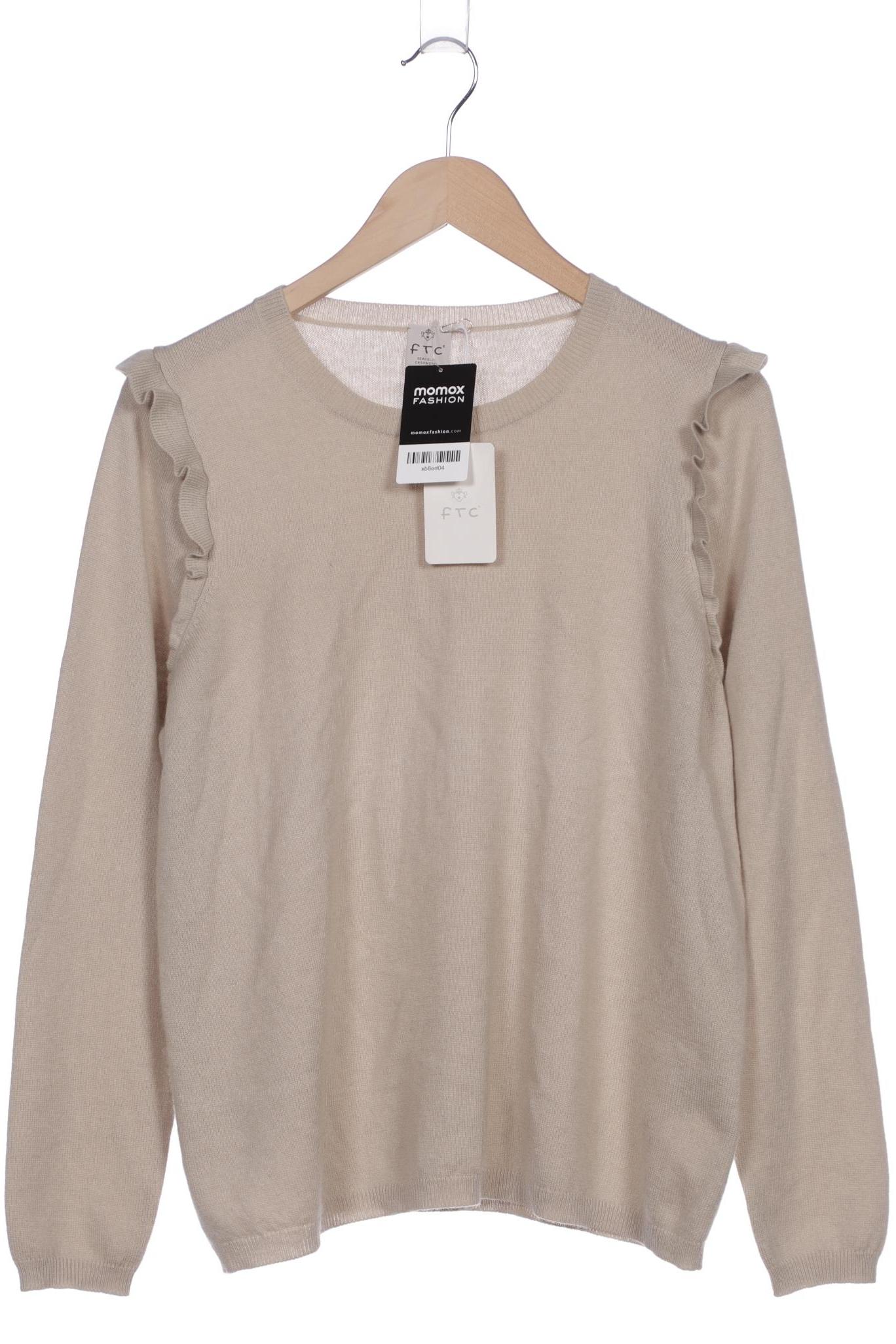 

FTC Cashmere Damen Pullover, beige, Gr. 44
