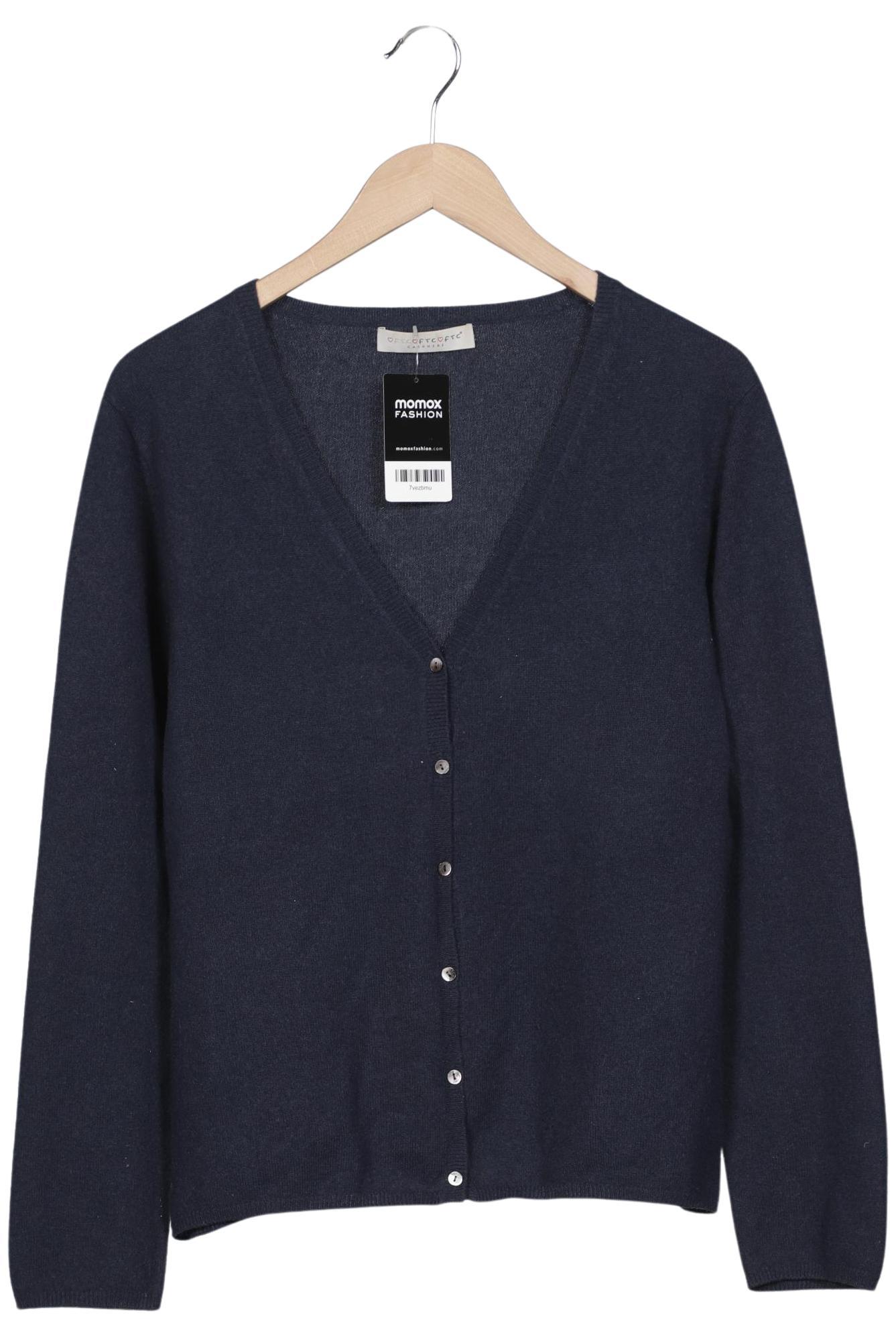 

FTC Cashmere Damen Strickjacke, marineblau, Gr. 44