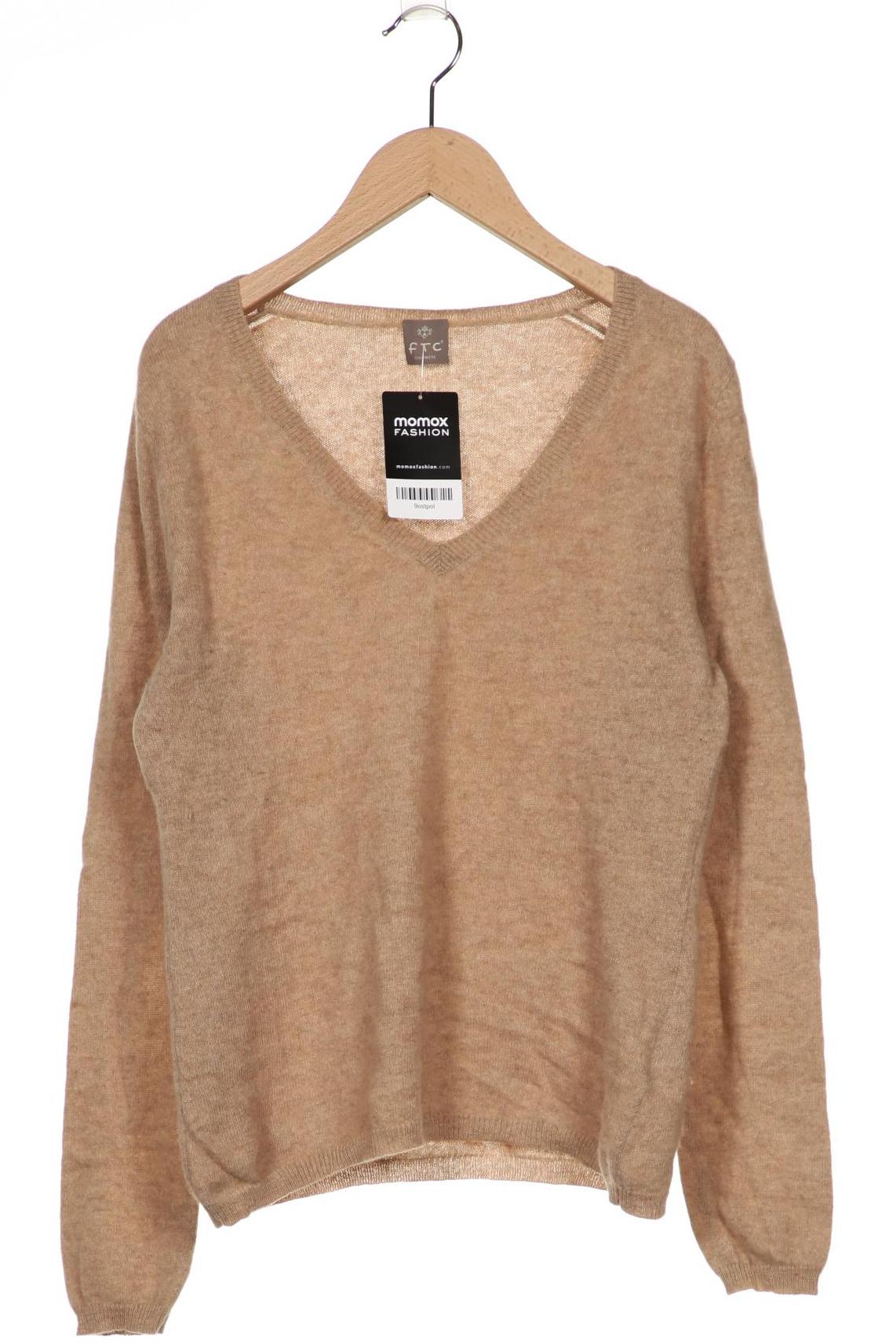 

FTC Cashmere Damen Pullover, beige, Gr. 38
