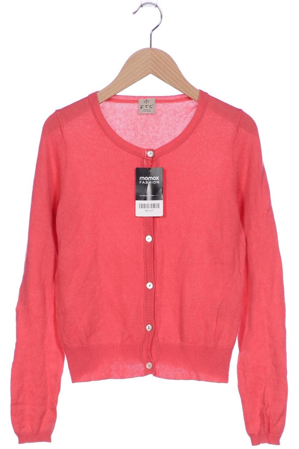 

FTC Cashmere Damen Strickjacke, pink, Gr. 34