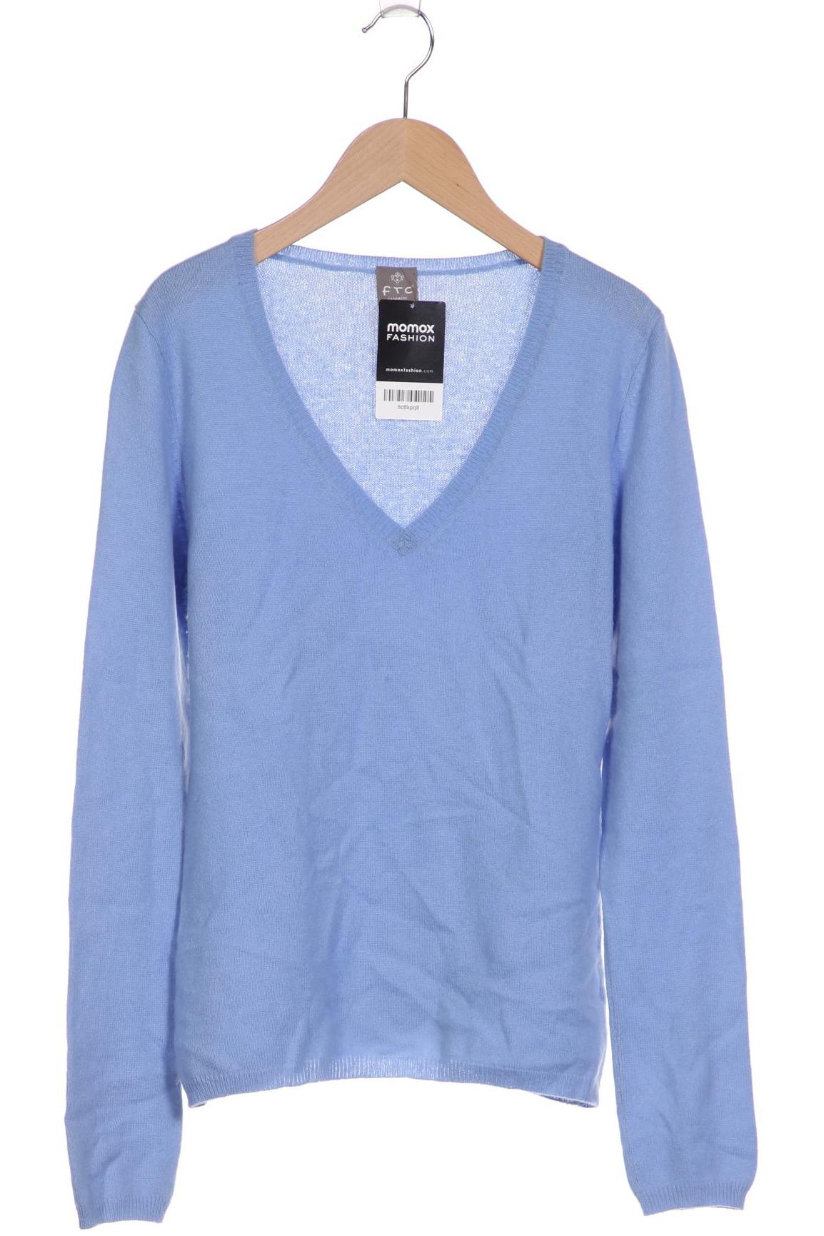 

FTC Cashmere Damen Pullover, hellblau, Gr. 36