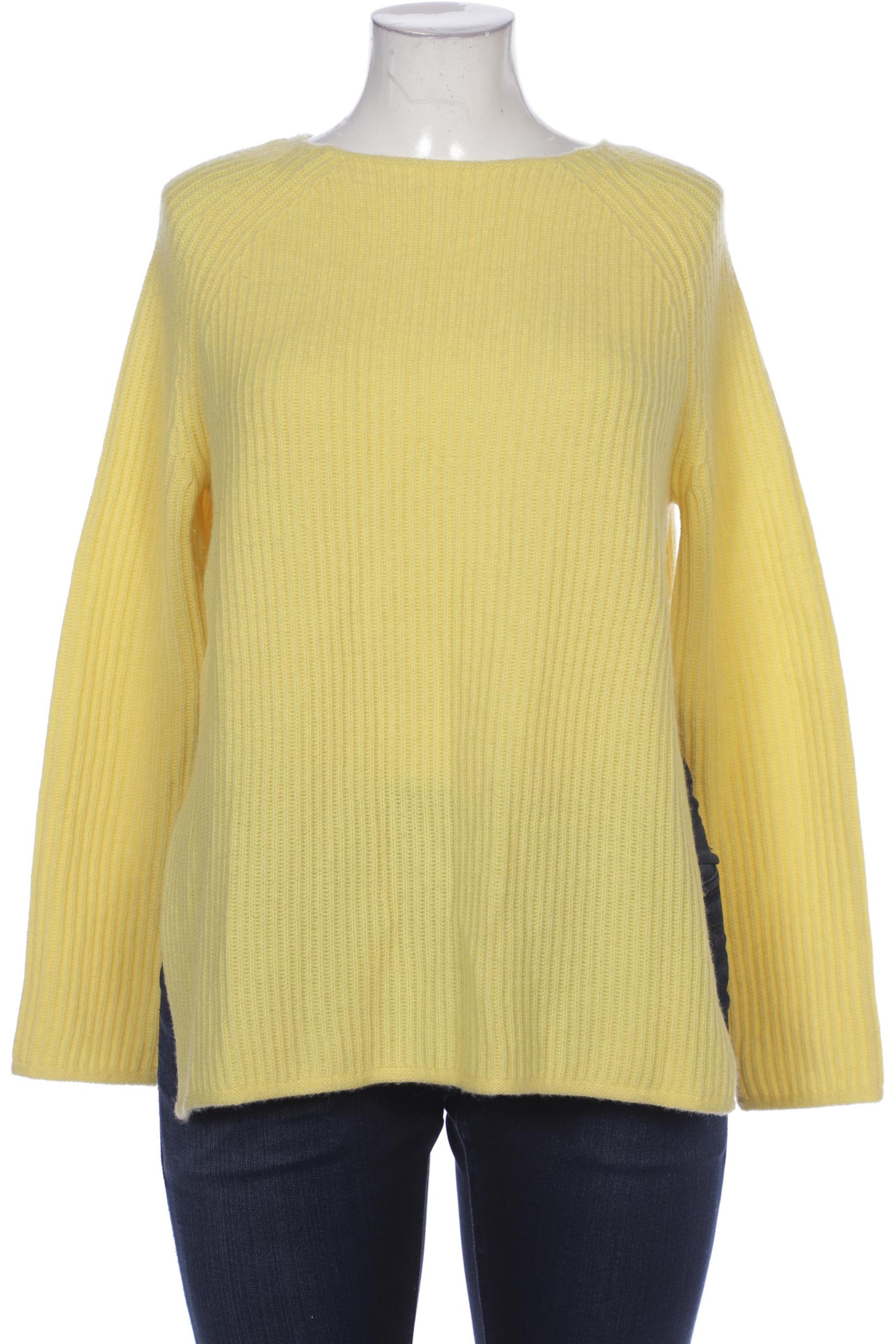 

FTC Cashmere Damen Pullover, gelb, Gr. 42