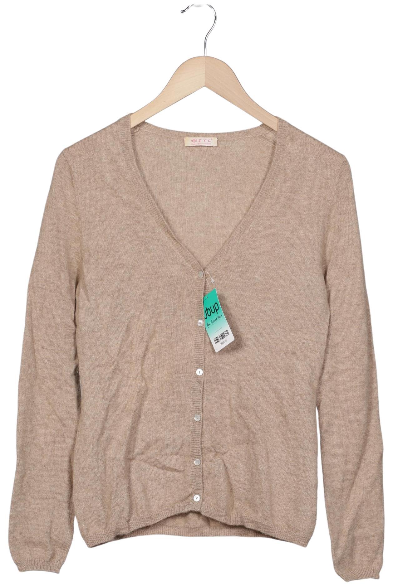 

FTC Cashmere Damen Strickjacke, braun, Gr. 38