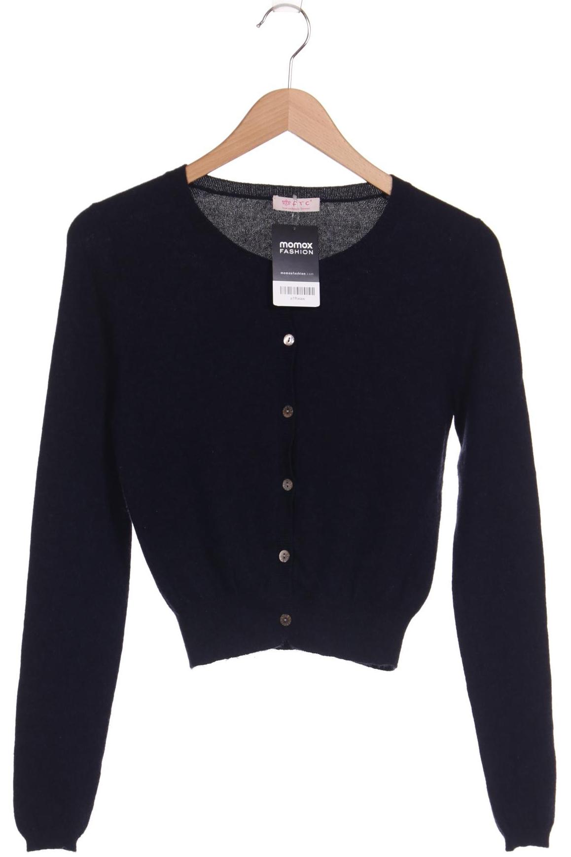 

FTC Cashmere Damen Strickjacke, marineblau