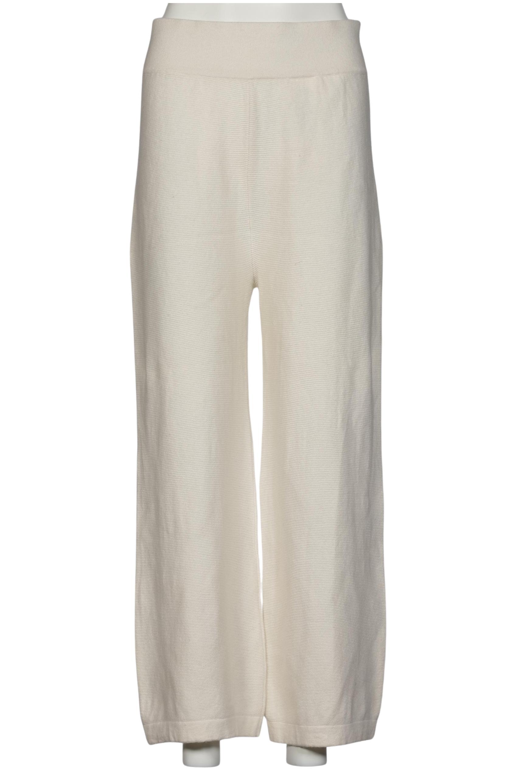 

FTC Cashmere Damen Stoffhose, cremeweiß, Gr. 0