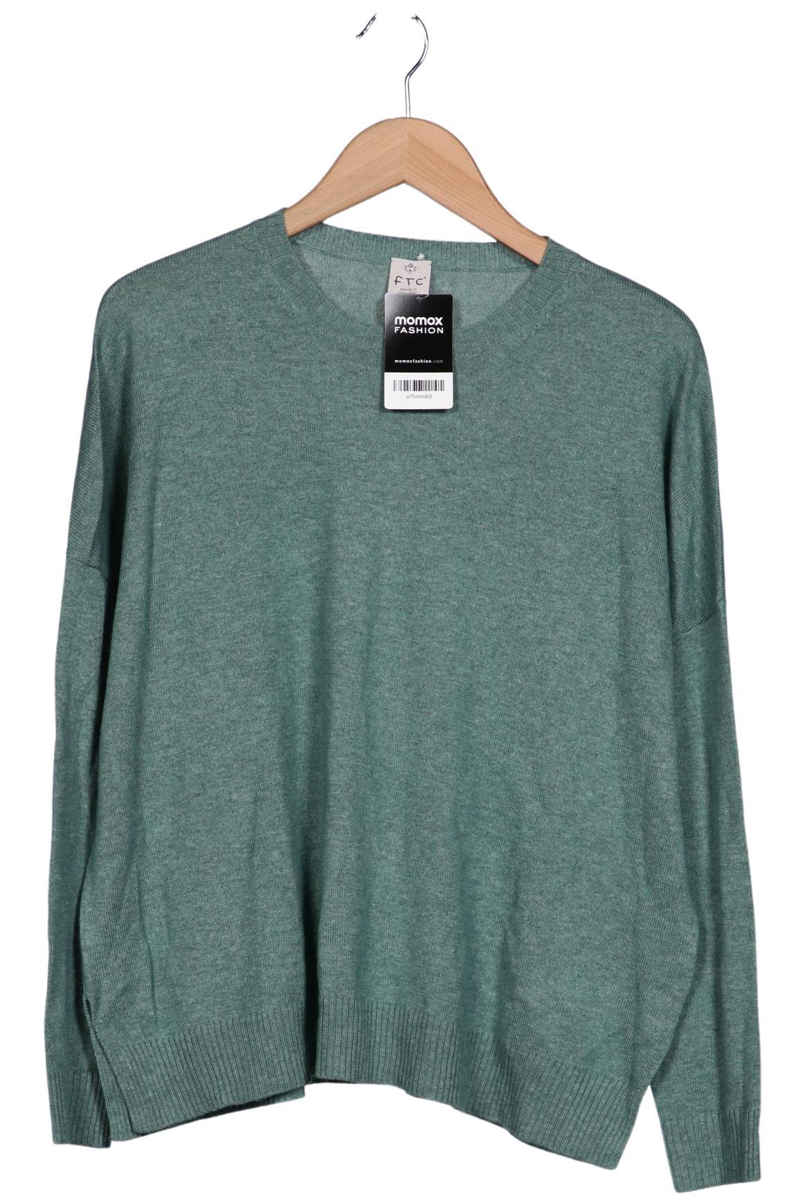 

FTC Cashmere Damen Pullover, türkis, Gr. 38