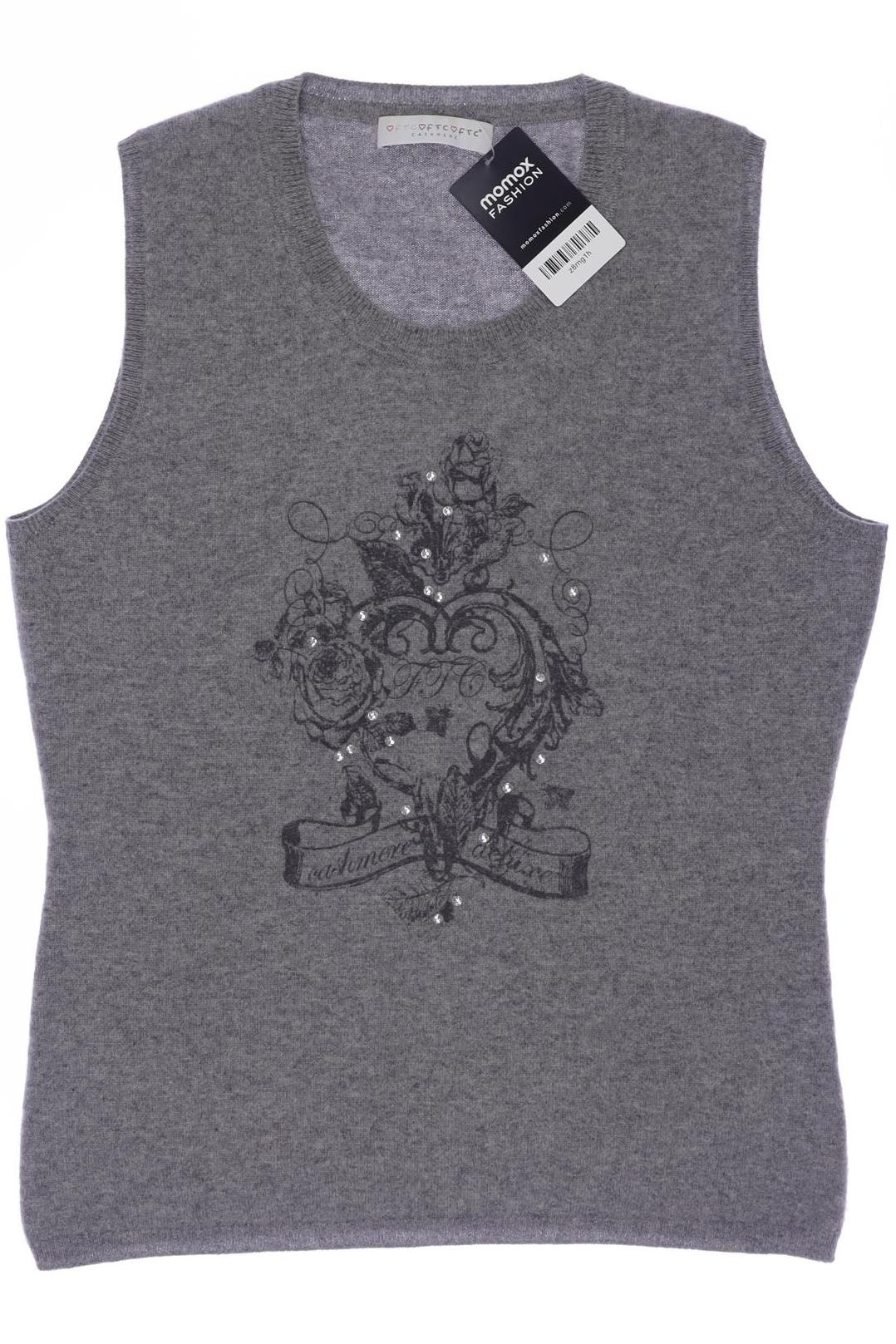 

FTC Cashmere Damen Pullover, grau, Gr. 38