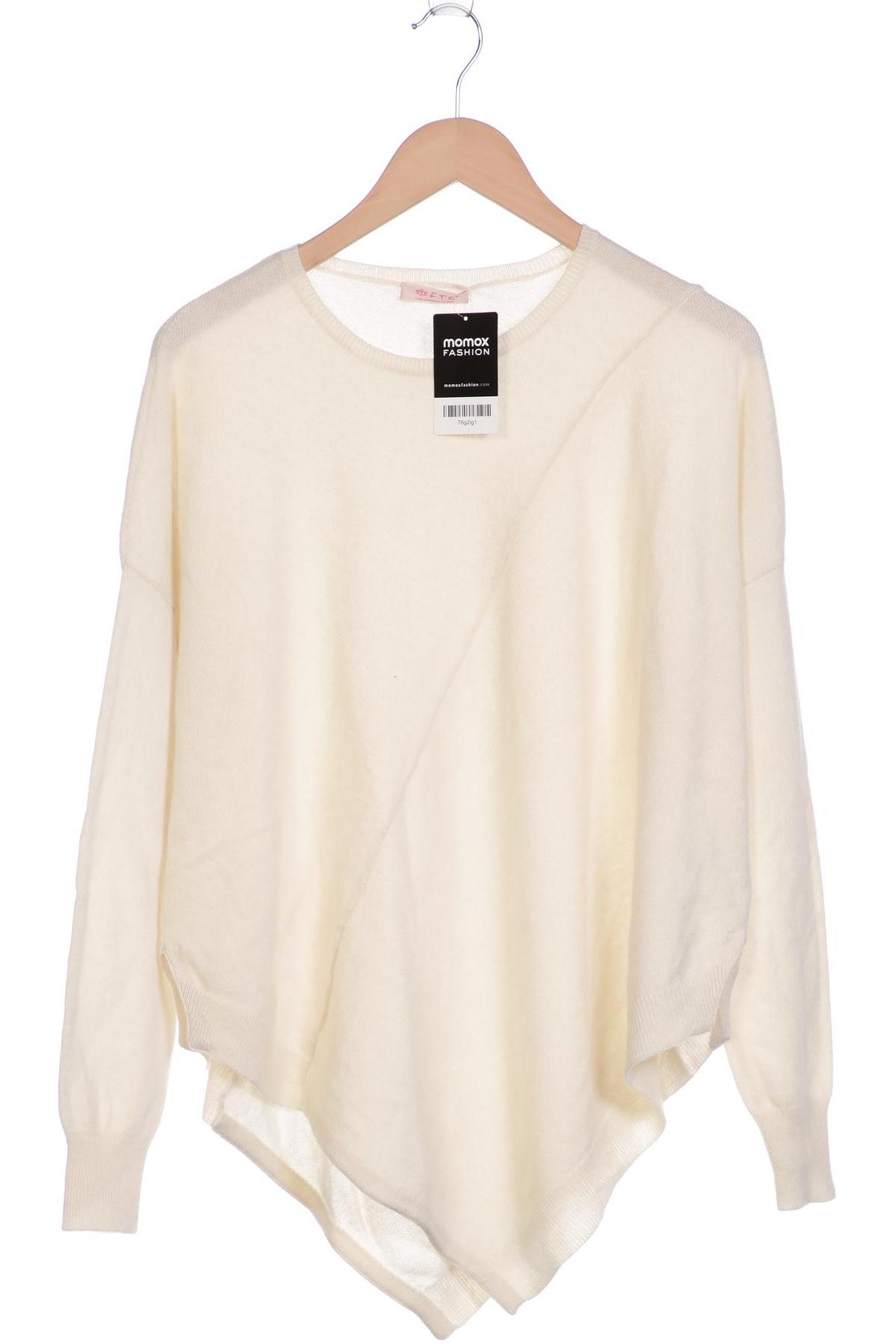 

FTC Cashmere Damen Pullover, cremeweiß