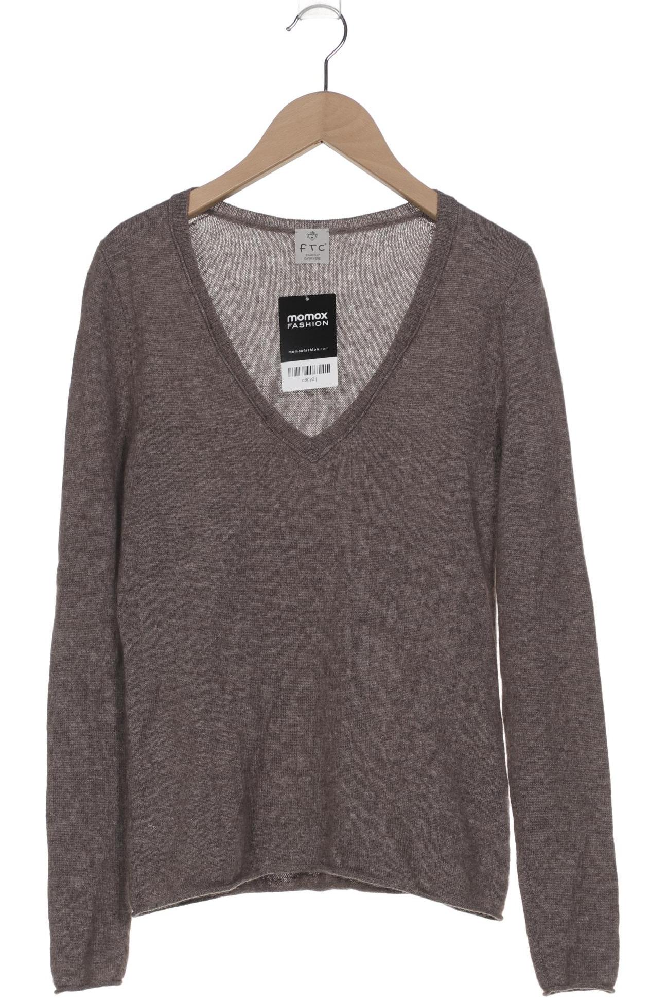 

FTC Cashmere Damen Pullover, braun, Gr. 34
