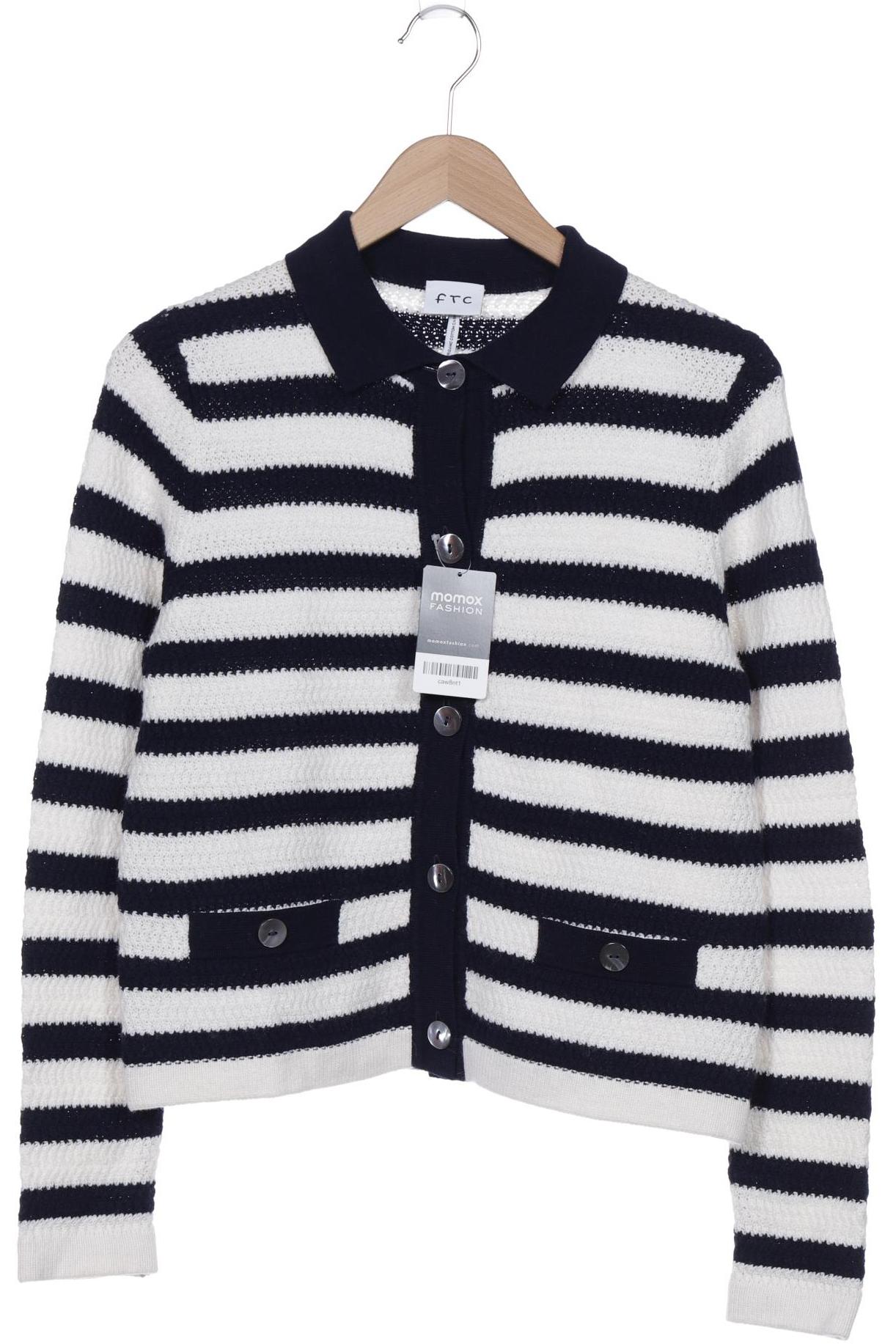 

FTC Cashmere Damen Strickjacke, marineblau