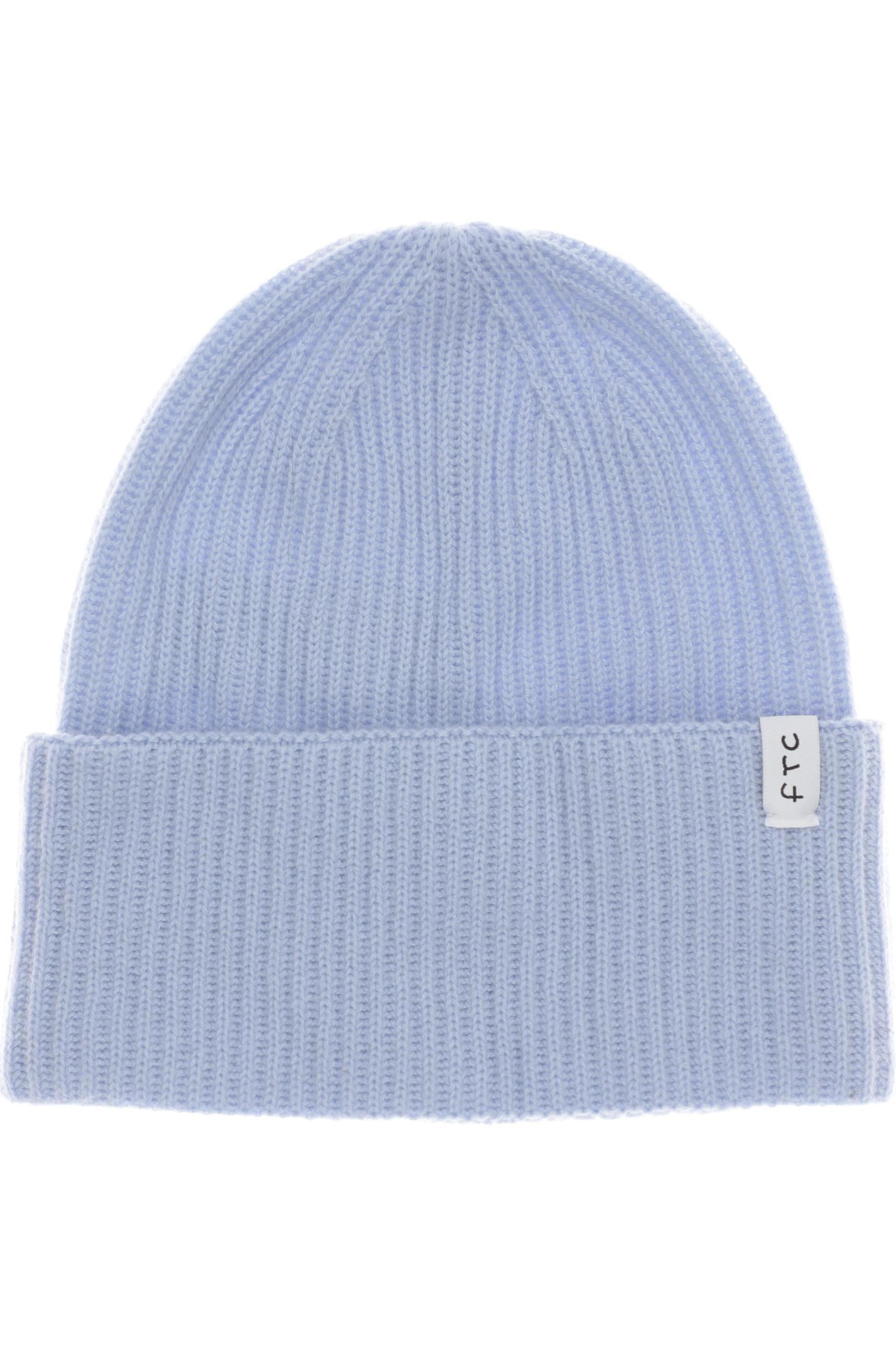 

FTC Cashmere Damen Hut/Mütze, hellblau, Gr. uni
