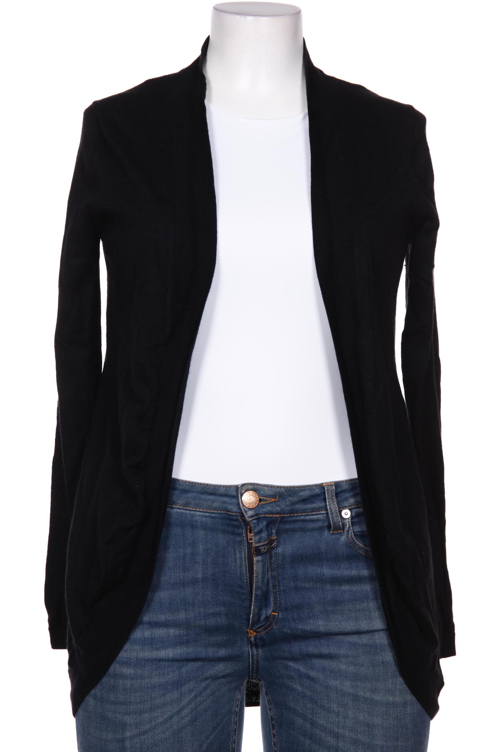 

FTC Cashmere Damen Strickjacke, schwarz, Gr. 42