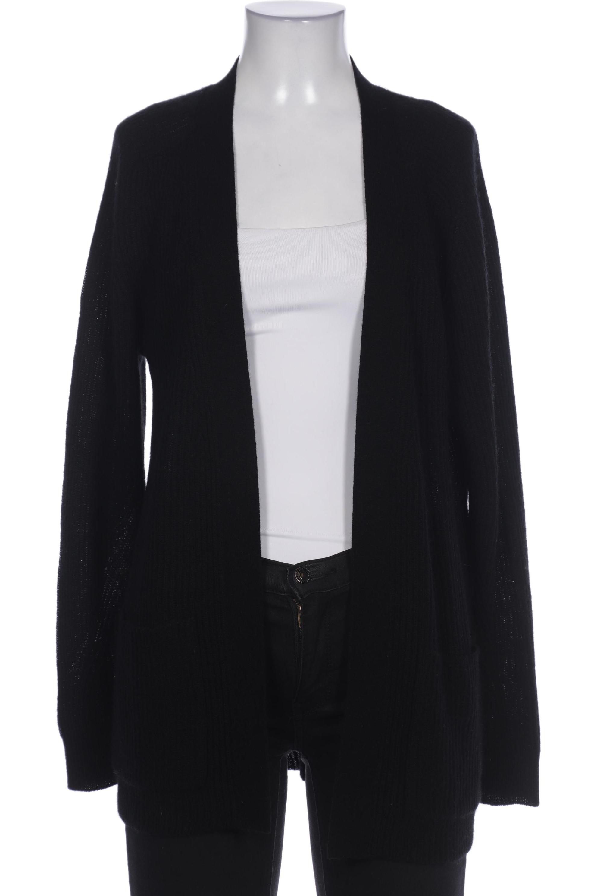 

FTC Cashmere Damen Strickjacke, schwarz, Gr. 34