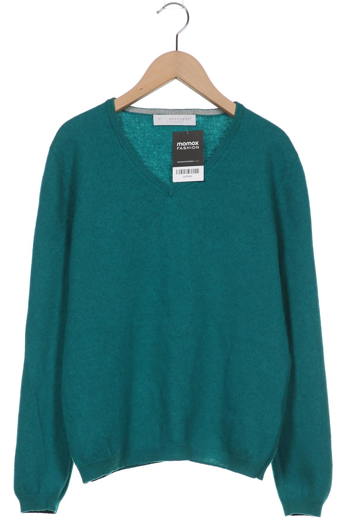 

FTC Cashmere Damen Pullover, türkis, Gr. 42