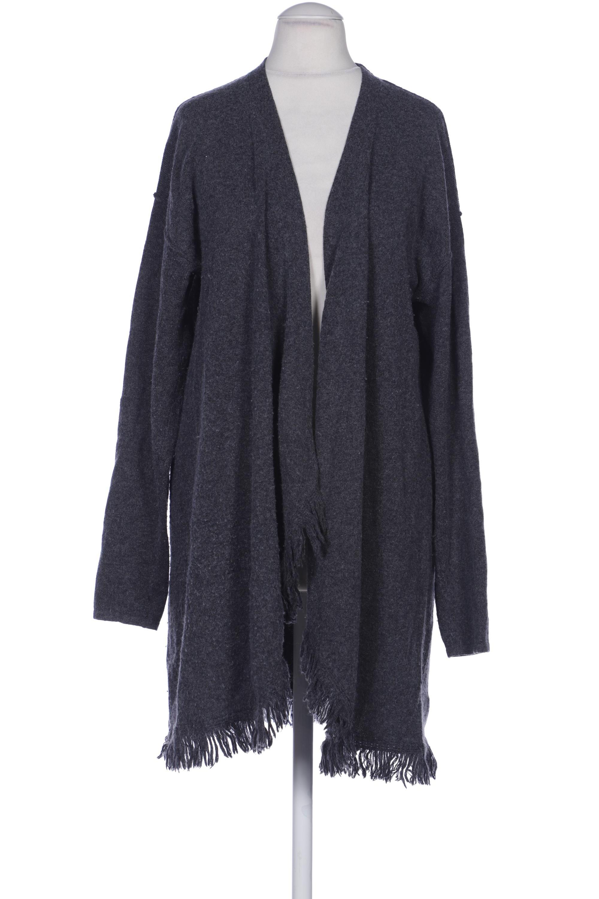 

FTC Cashmere Damen Strickjacke, grau, Gr. 38
