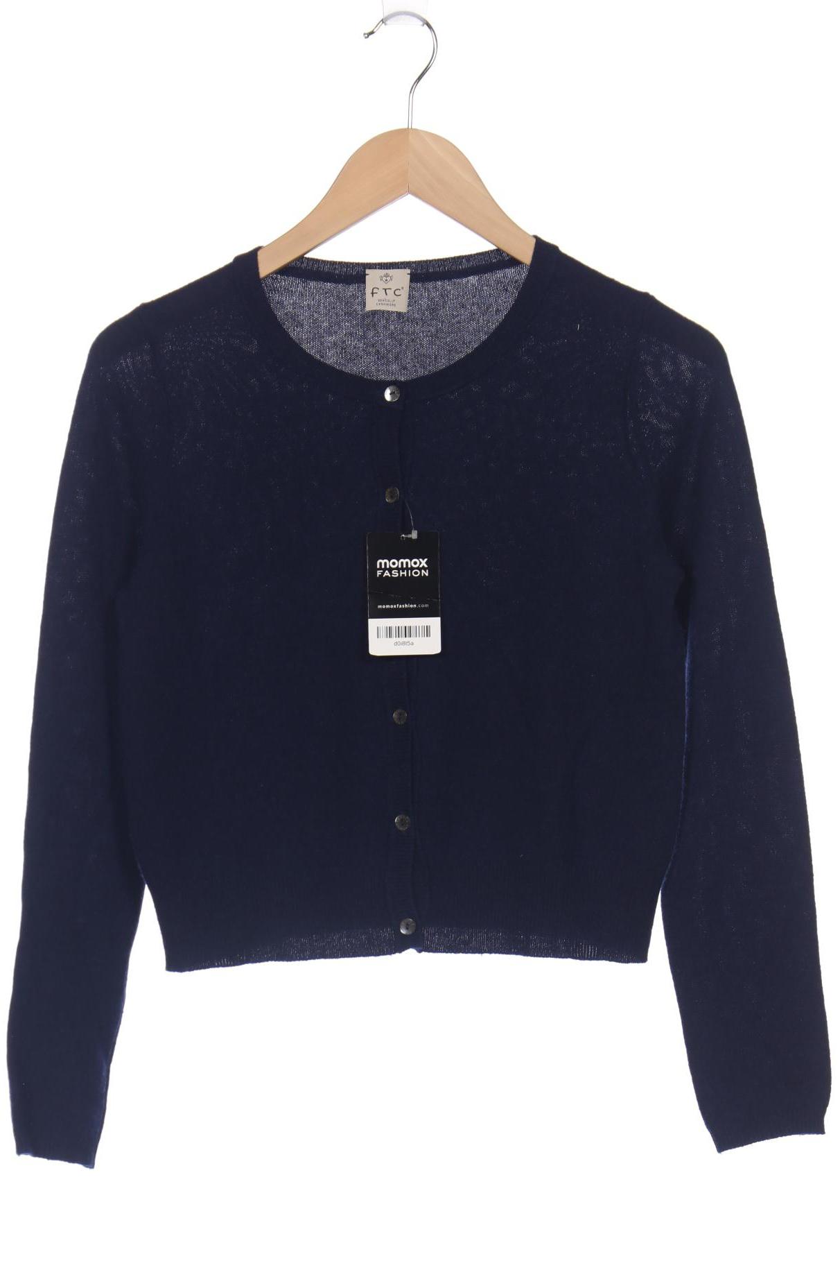

FTC Cashmere Damen Strickjacke, marineblau