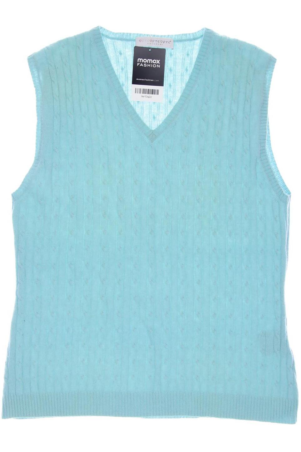 

FTC Cashmere Damen Pullover, türkis, Gr. 38