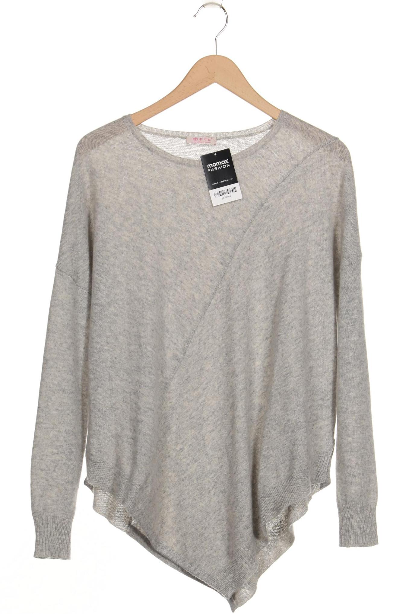 

FTC Cashmere Damen Pullover, grau, Gr. 36