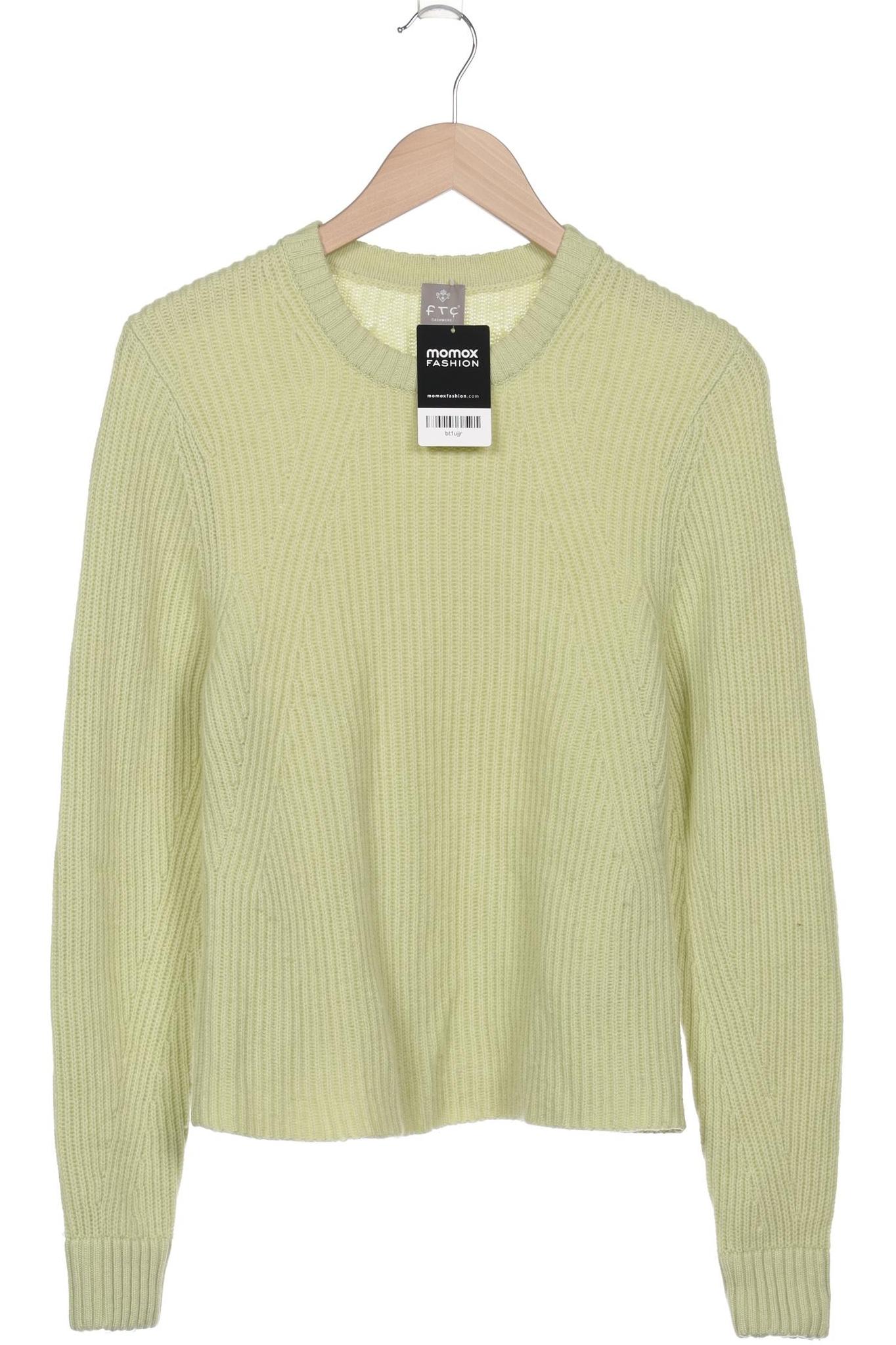

FTC Cashmere Damen Pullover, hellgrün, Gr. 34