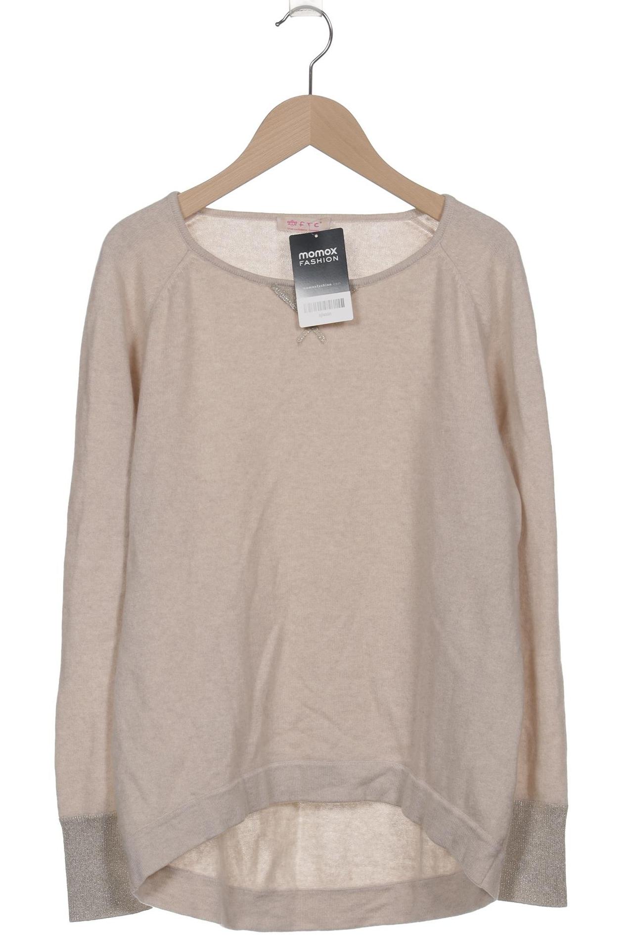 

FTC Cashmere Damen Pullover, cremeweiß, Gr. 36