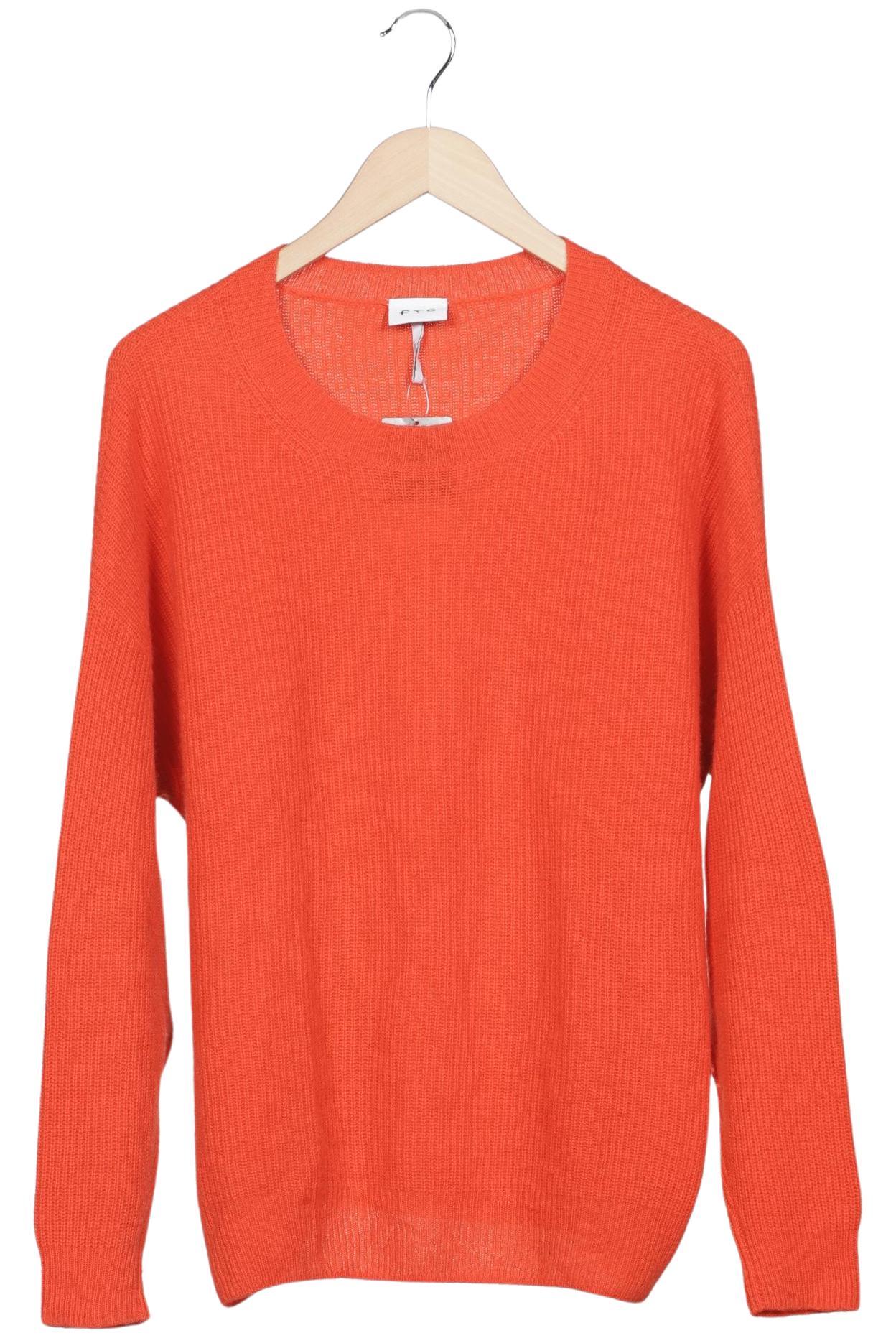 

FTC Cashmere Damen Pullover, orange, Gr. 40