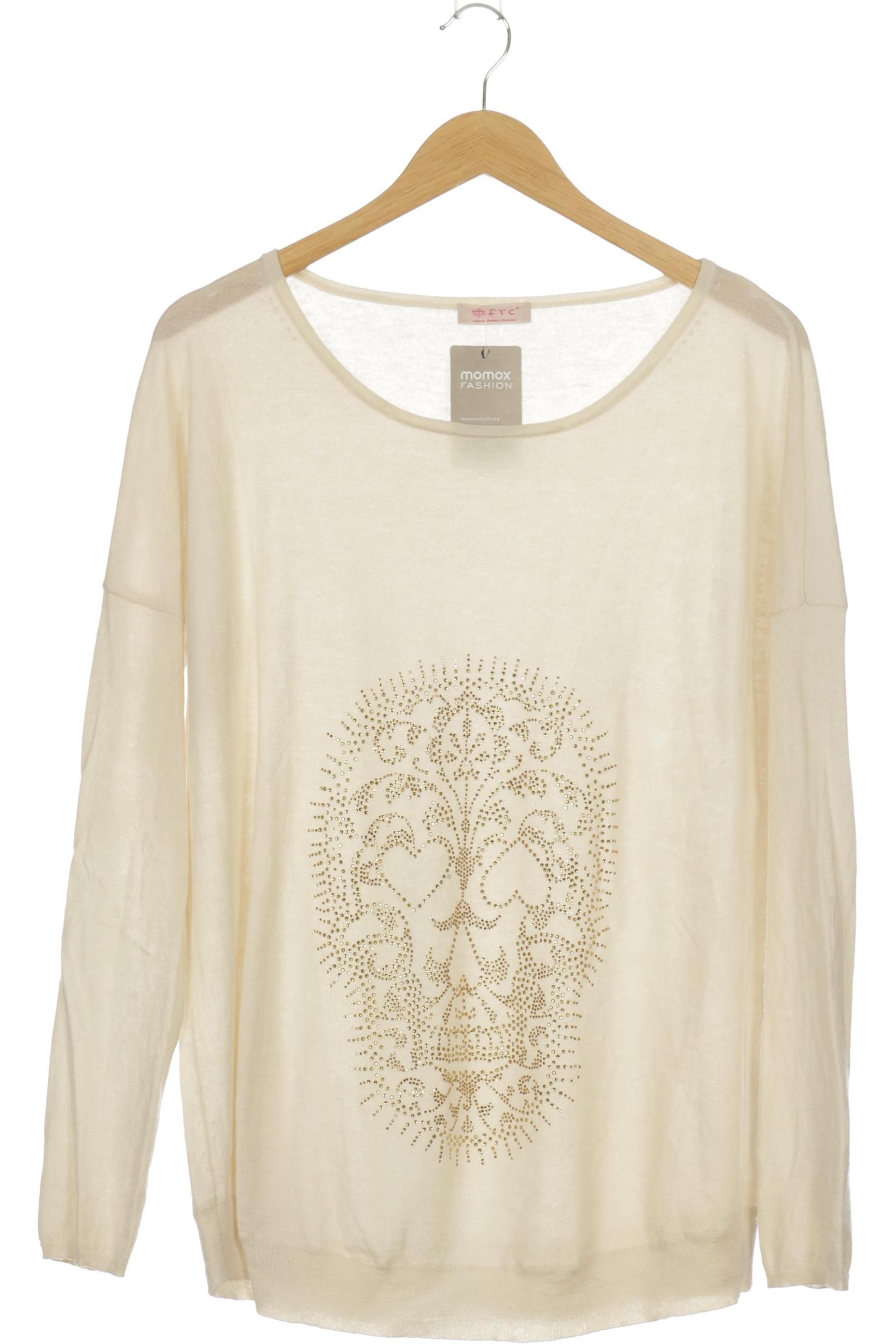 

FTC Cashmere Damen Pullover, beige, Gr.