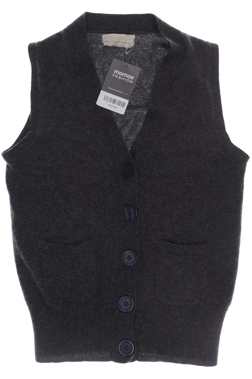 

FTC Cashmere Damen Weste, grau, Gr. 36