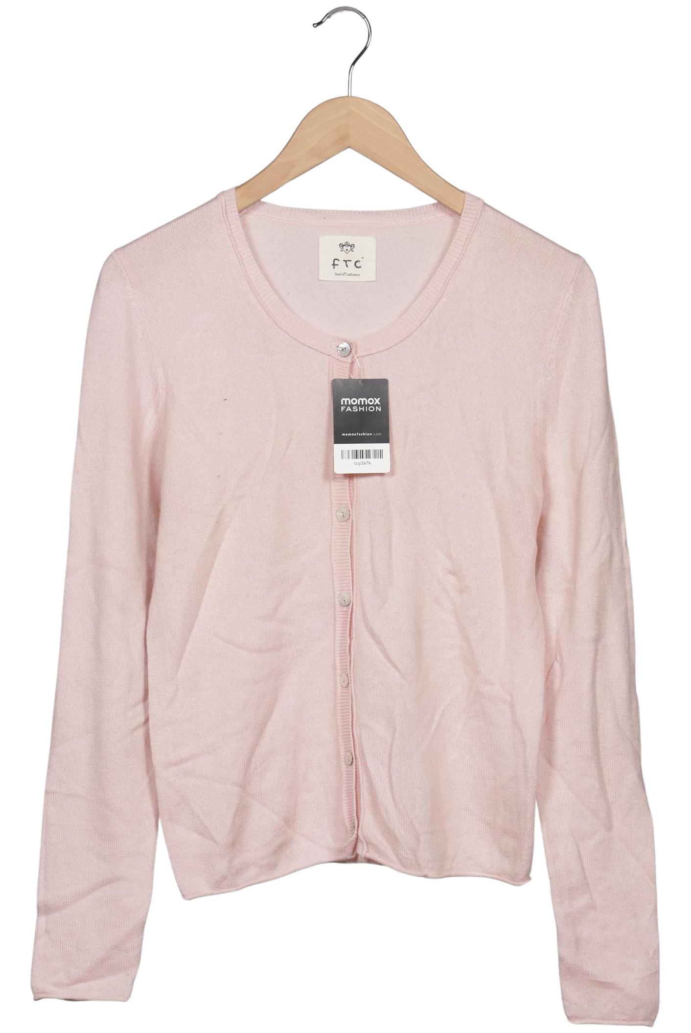 

FTC Cashmere Damen Strickjacke, pink, Gr. 38