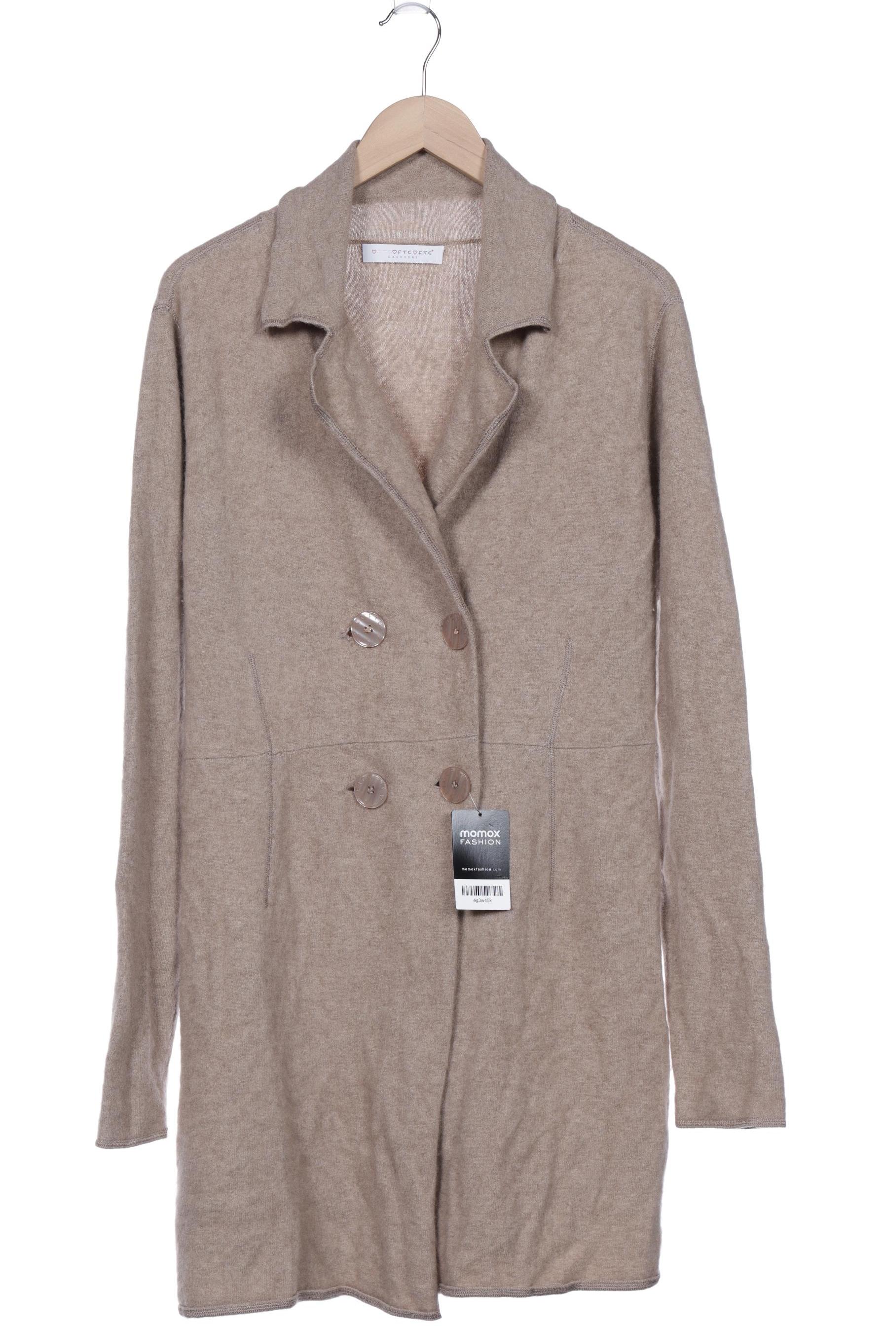 

FTC Cashmere Damen Strickjacke, beige, Gr. 44