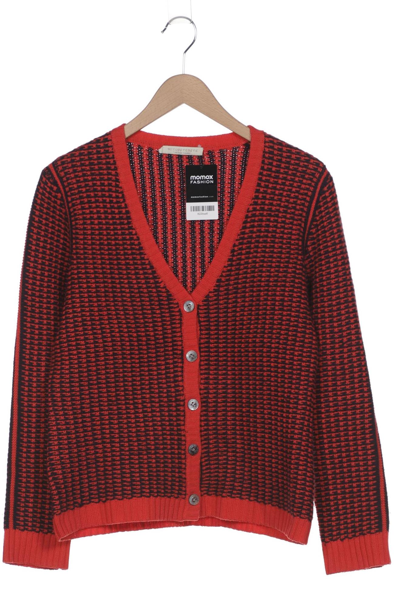 

FTC Cashmere Damen Strickjacke, orange, Gr. 42