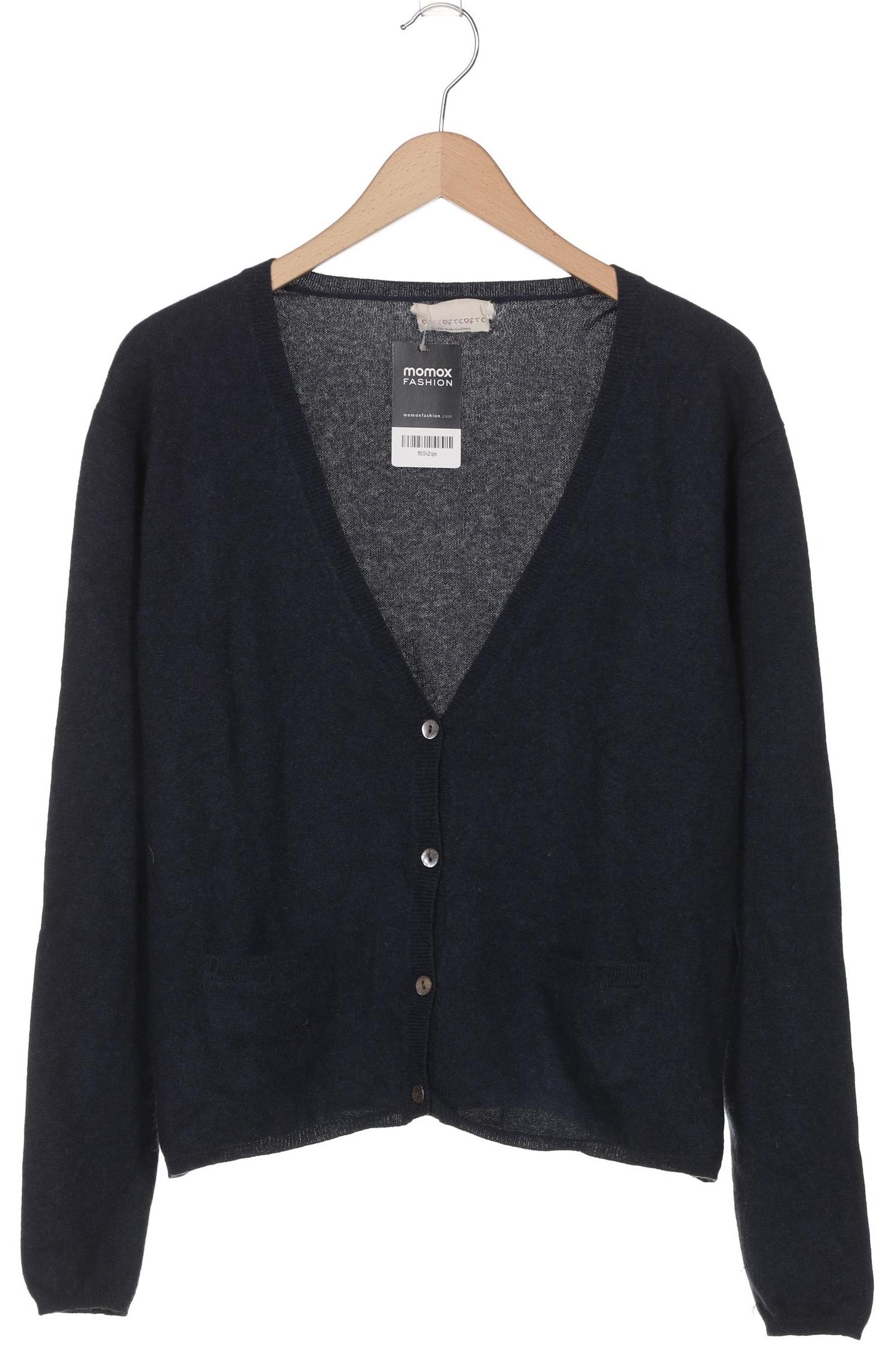 

FTC Cashmere Damen Strickjacke, marineblau, Gr. 44