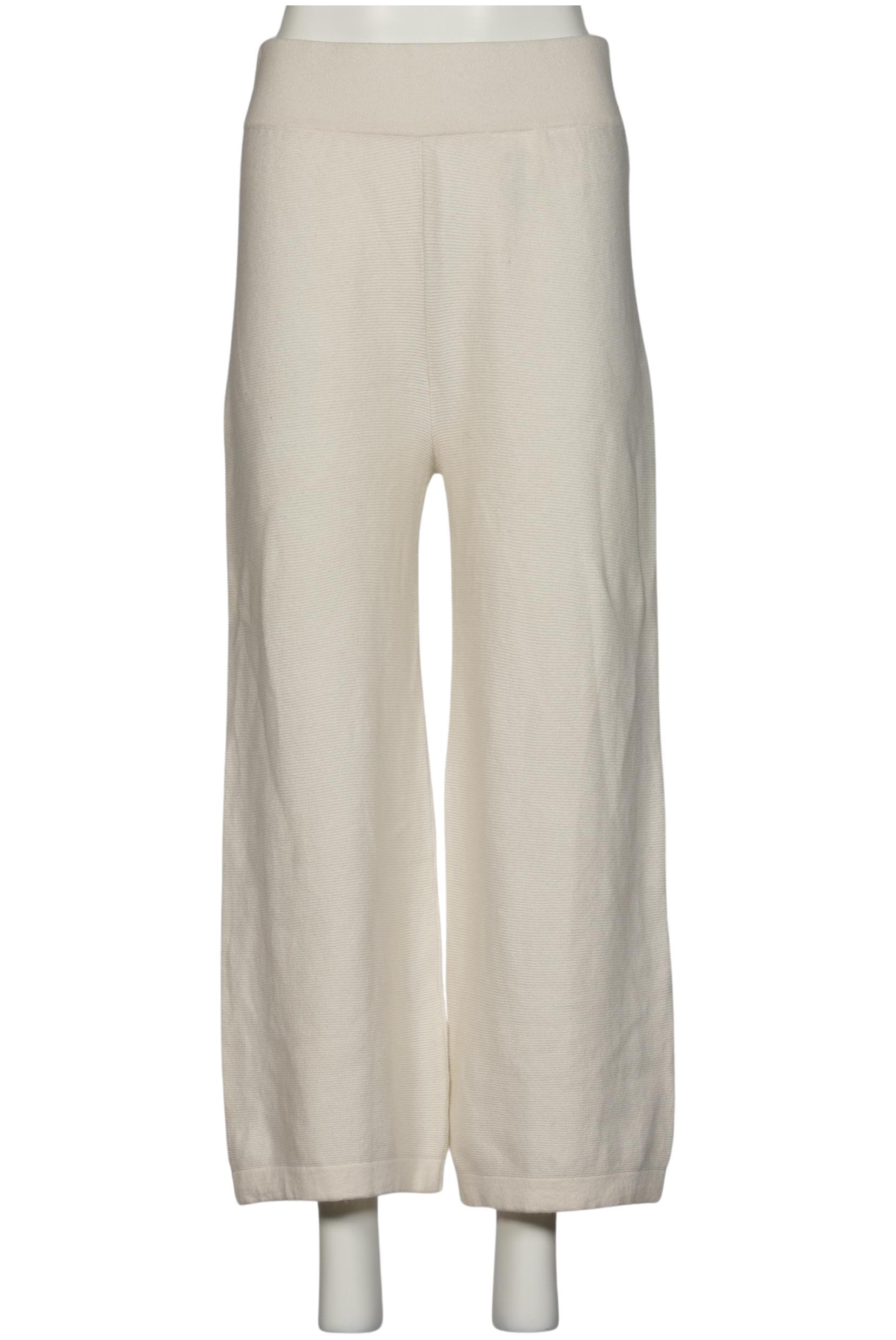 

FTC Cashmere Damen Stoffhose, cremeweiß, Gr. 0