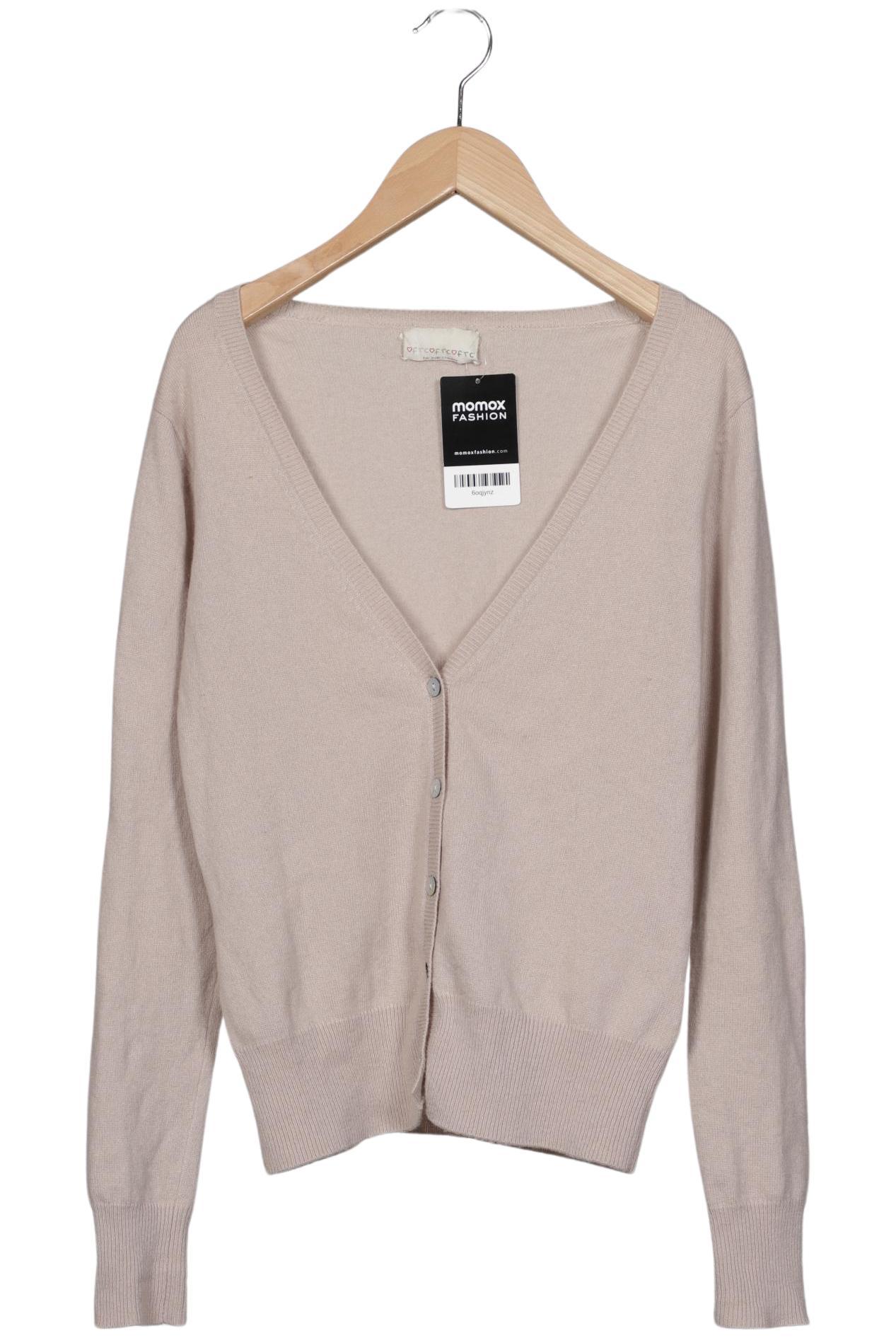 

FTC Cashmere Damen Strickjacke, beige, Gr. 38