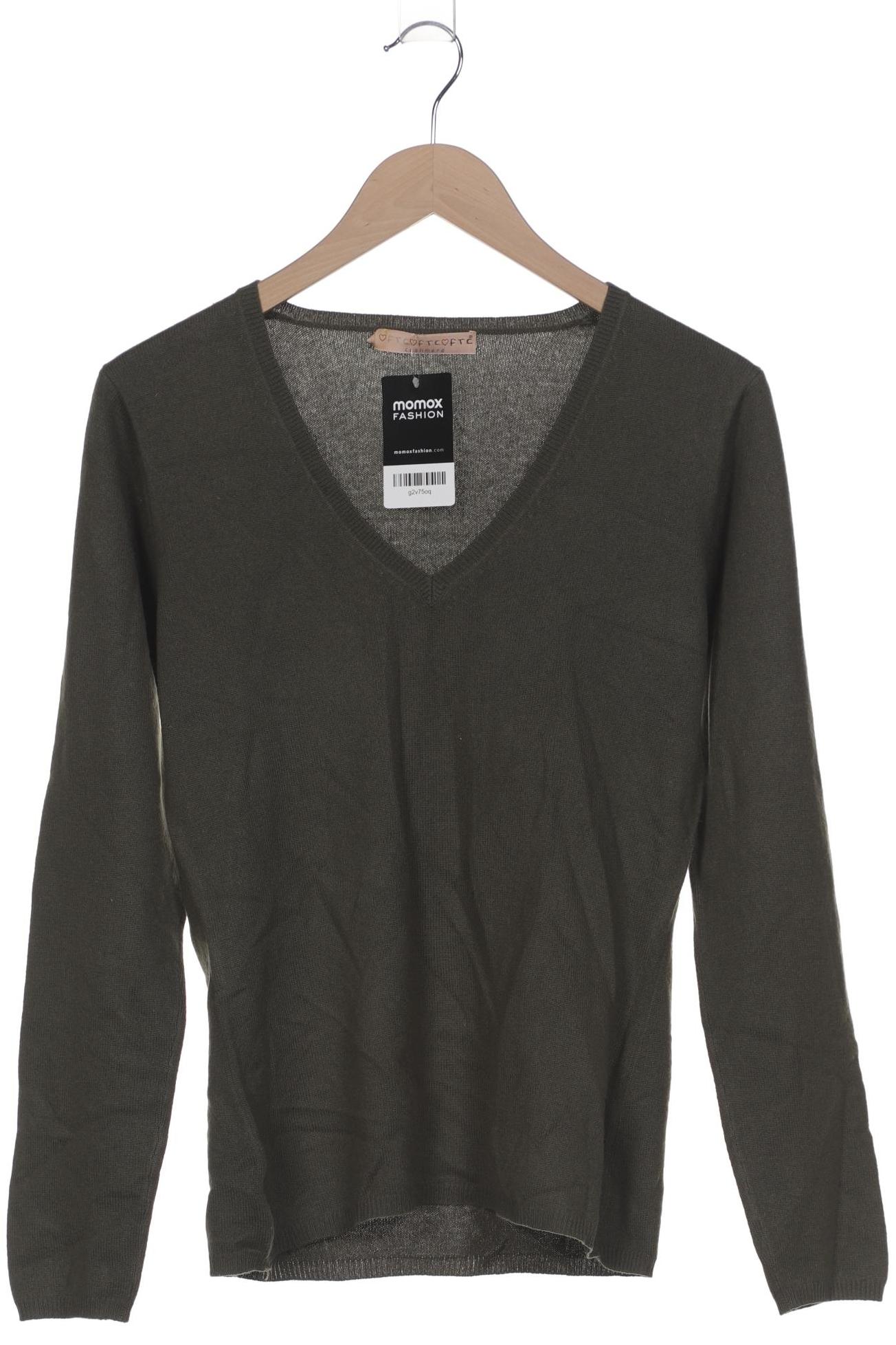 

FTC Cashmere Damen Pullover, grün, Gr. 38