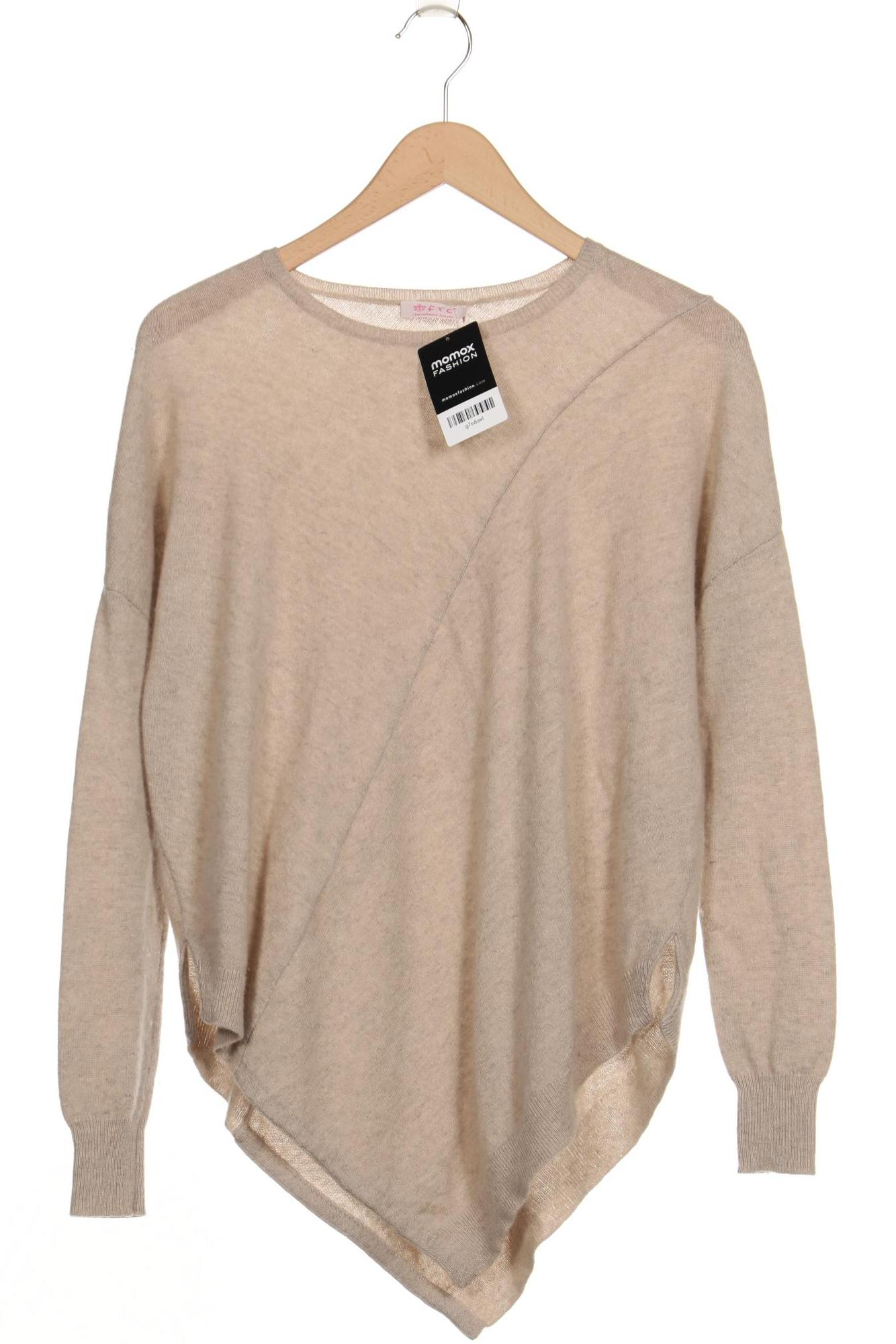 

FTC Cashmere Damen Pullover, beige, Gr. 34