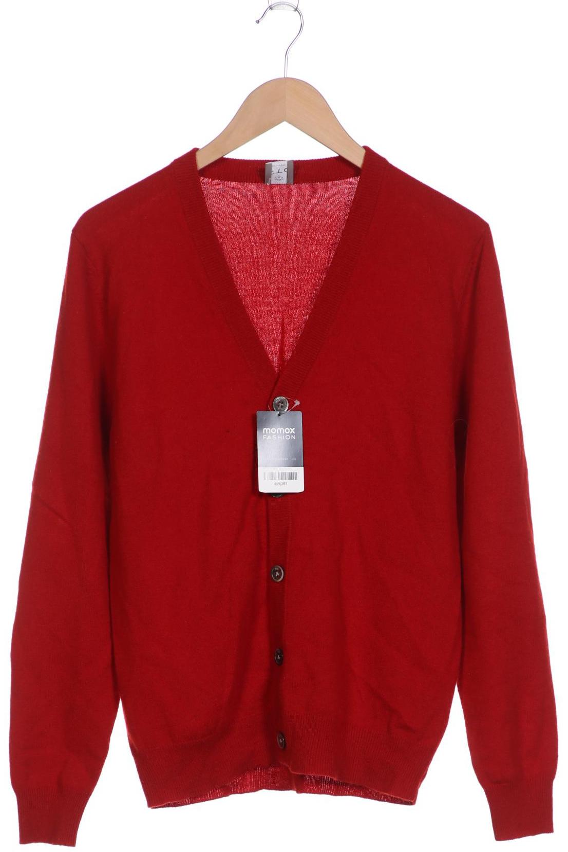 

FTC Cashmere Damen Strickjacke, rot, Gr. 48