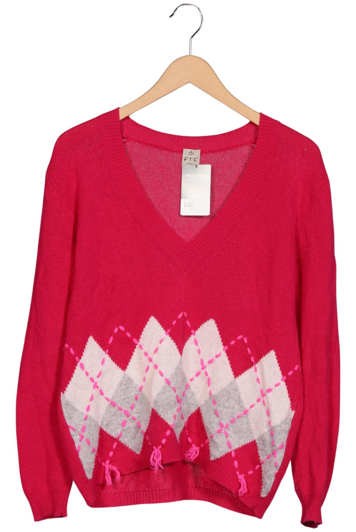 

FTC Cashmere Damen Pullover, pink, Gr. 36