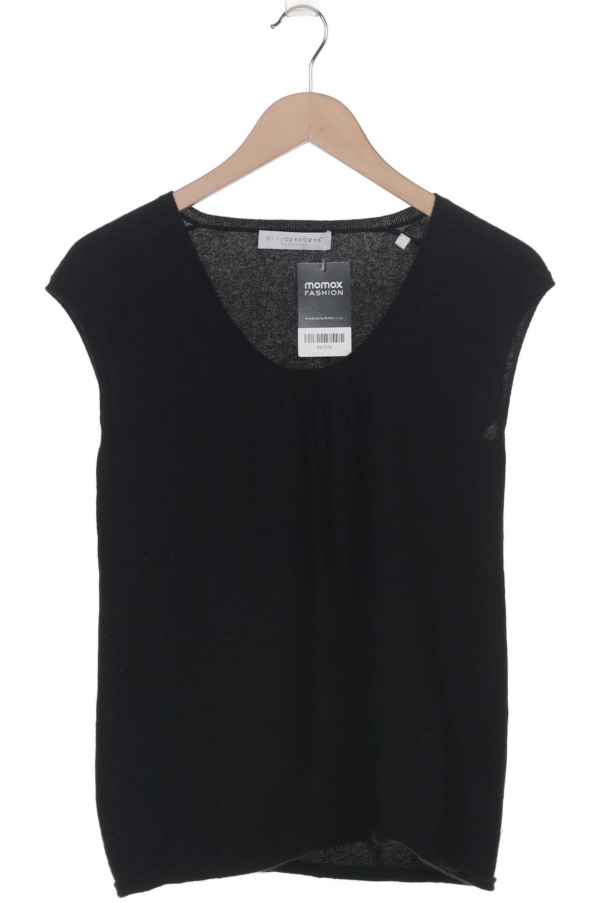 

FTC Cashmere Damen Pullover, schwarz, Gr. 38