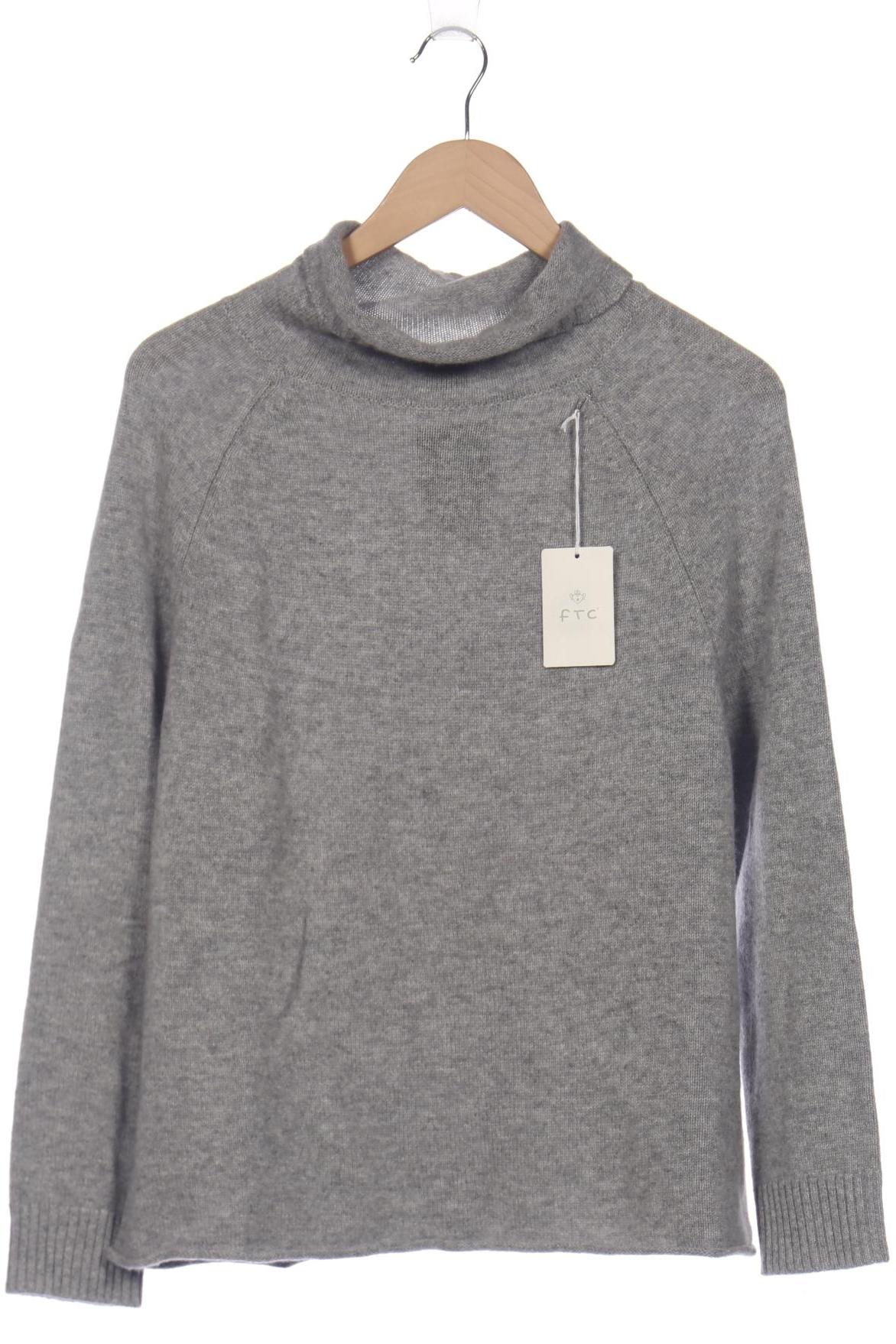 

FTC Cashmere Damen Pullover, grau, Gr. 42