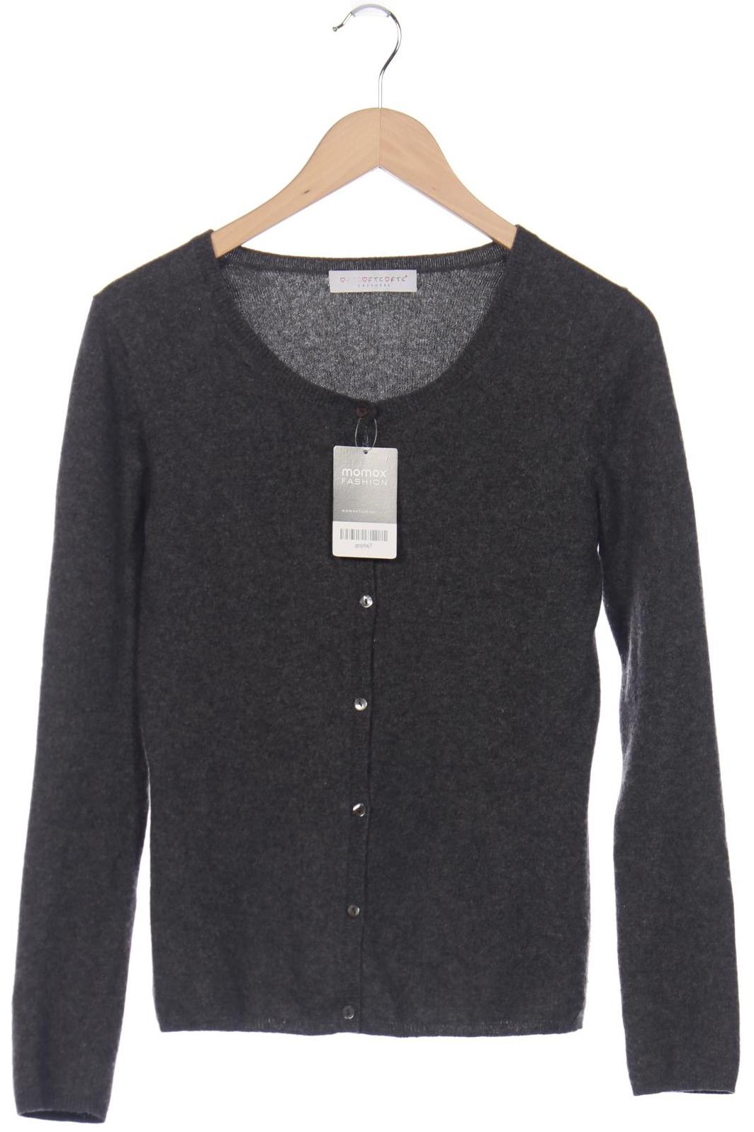 

FTC Cashmere Damen Strickjacke, grau, Gr. 38